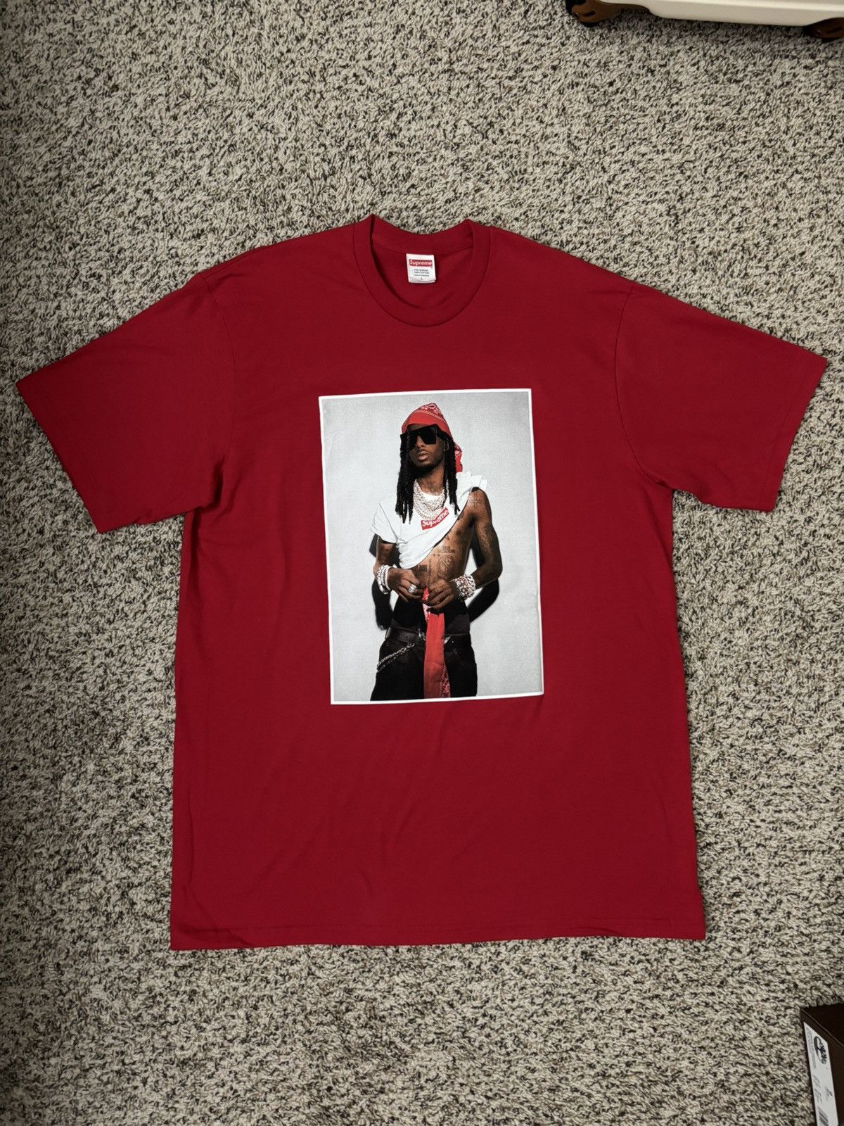 Slayer × Supreme Supreme x Slayer “Cutter” T-Shirt Red FW16 X