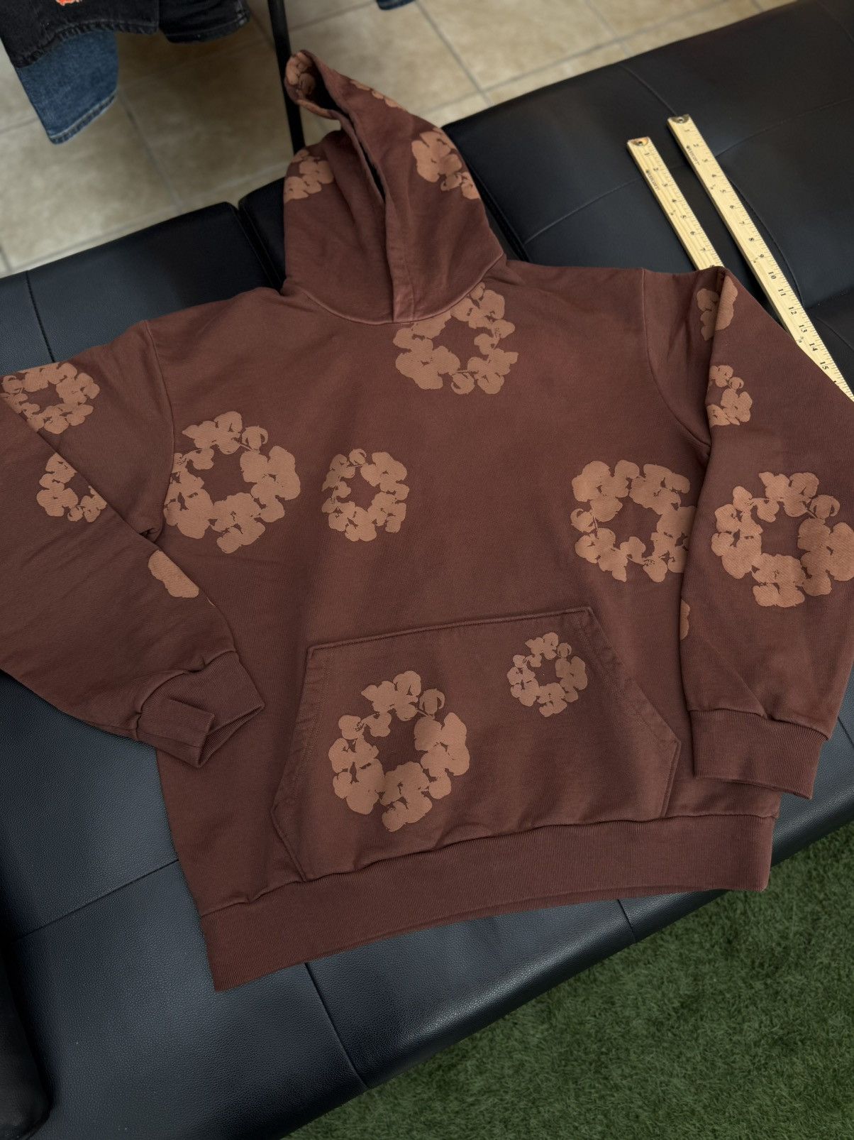 DENIM TEARS Denim Tears 2025 Cotton Wreath Hoodie L (NEW) Brown Size US L / EU 52-54 / 3 - 2 Thumbnail