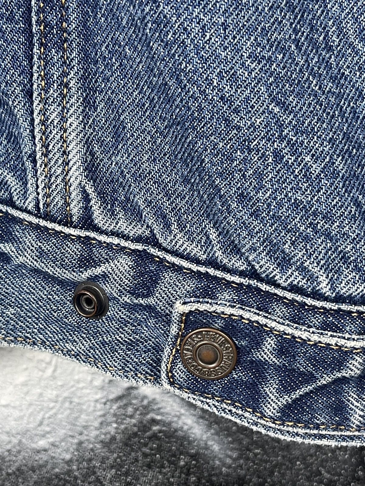 Levi's Levi’s Blue Denim Jeans Sherpa Jacket Women’s Size Medium Size M / US 6-8 / IT 42-44 - 15 Thumbnail