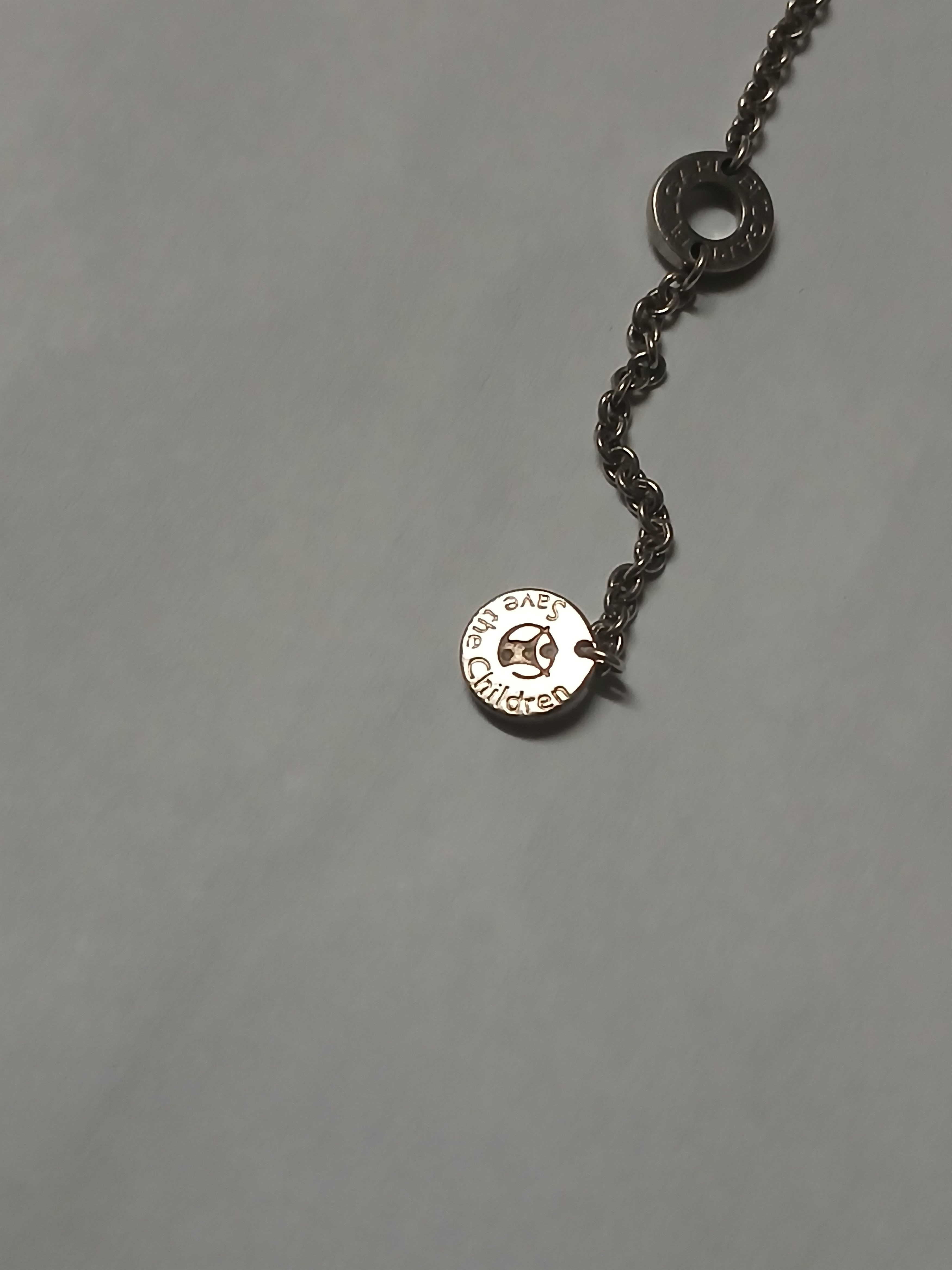 Bvlgari Bvlgari Save The Children Silver 925 Necklace Size ONE SIZE - 2 Thumbnail