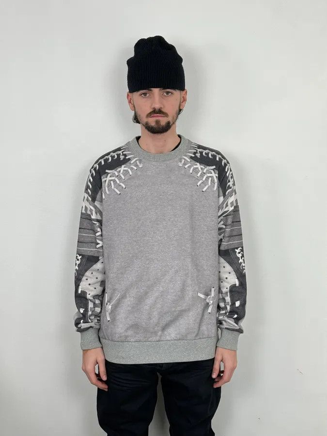 Givenchy FW2013 Givenchy Basball Trompe L’Oeil Sweater Size US S / EU 44-46 / 1 - 3 Thumbnail