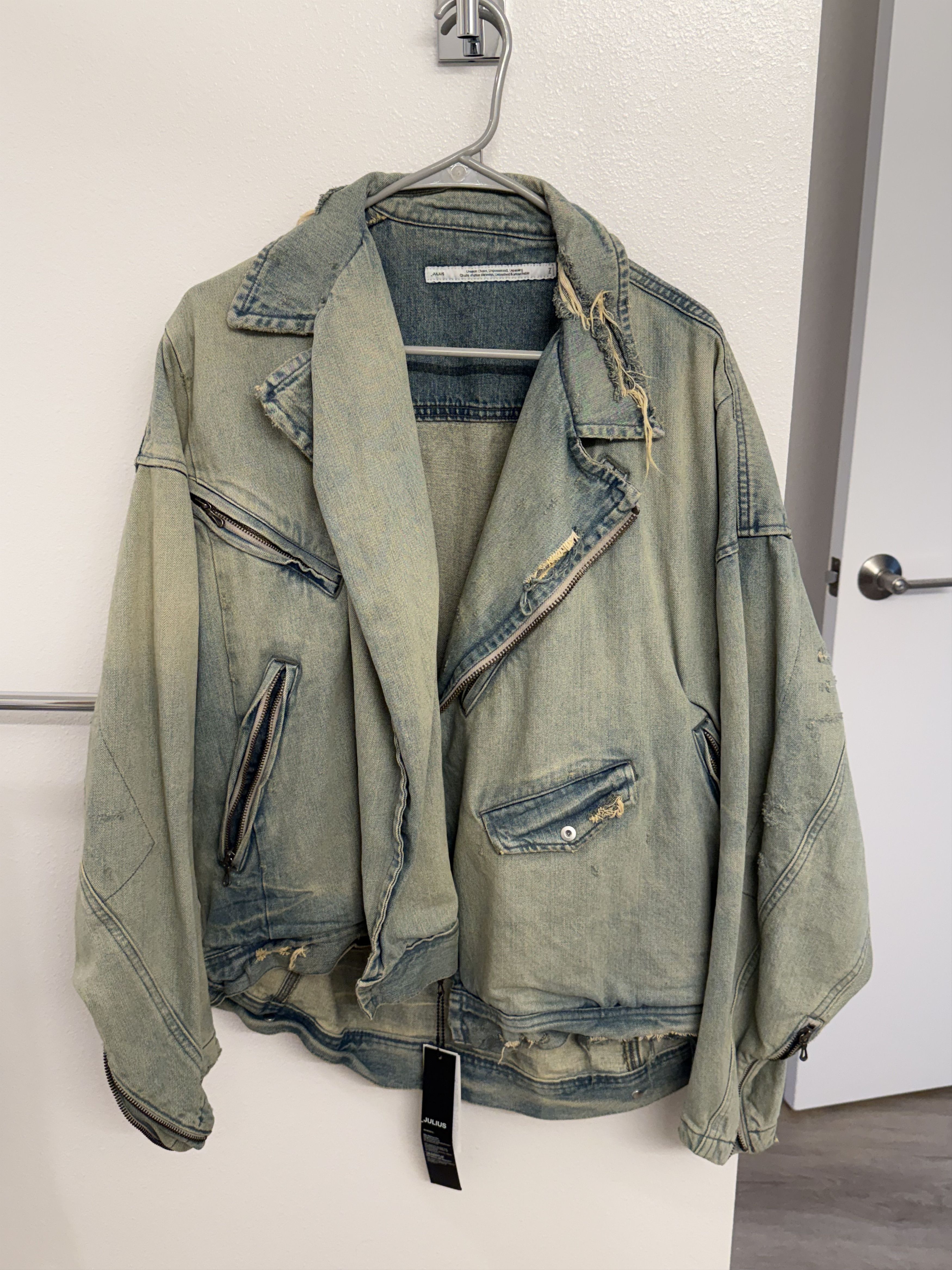Julius Coated Denim Jacket SS15 