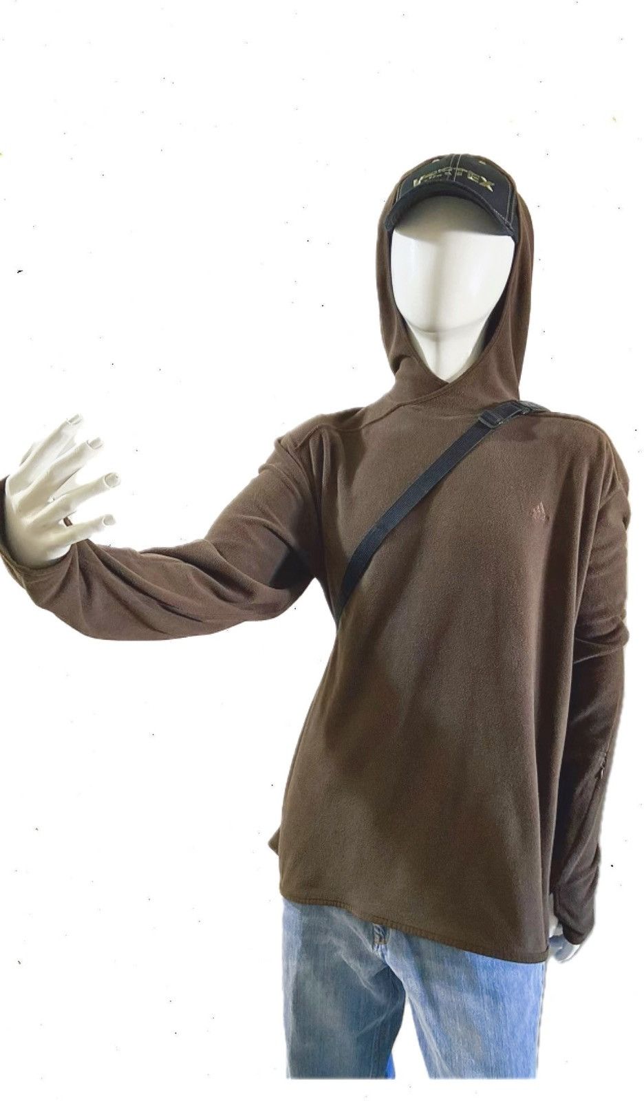 Adidas VTG Adidas Climawarm Hoodie Fleece + Thumbhole & Tech Pocket Size US XXL / EU 58 / 5 - 1 Thumbnail