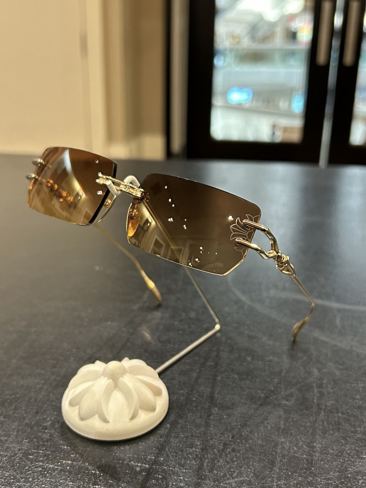 Chrome Hearts Chrome Hearts ‘Lordie’ Sunglasses Size ONE SIZE - 1 Thumbnail