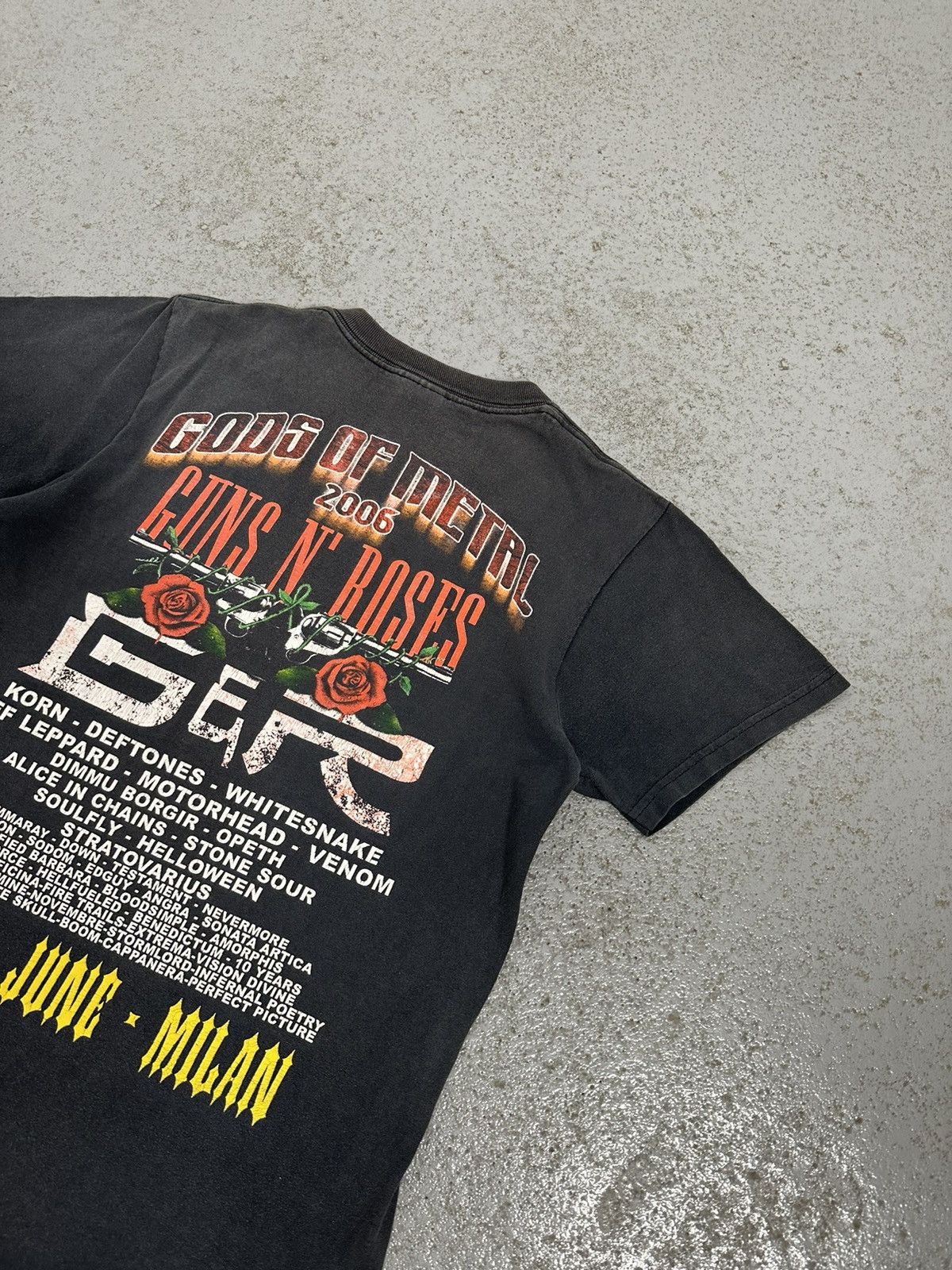 Band Tees Vintage 2006 Gods Of Metal Iron Maiden Deftones Korn T-Shirt Size US S / EU 44-46 / 1 - 12 Thumbnail