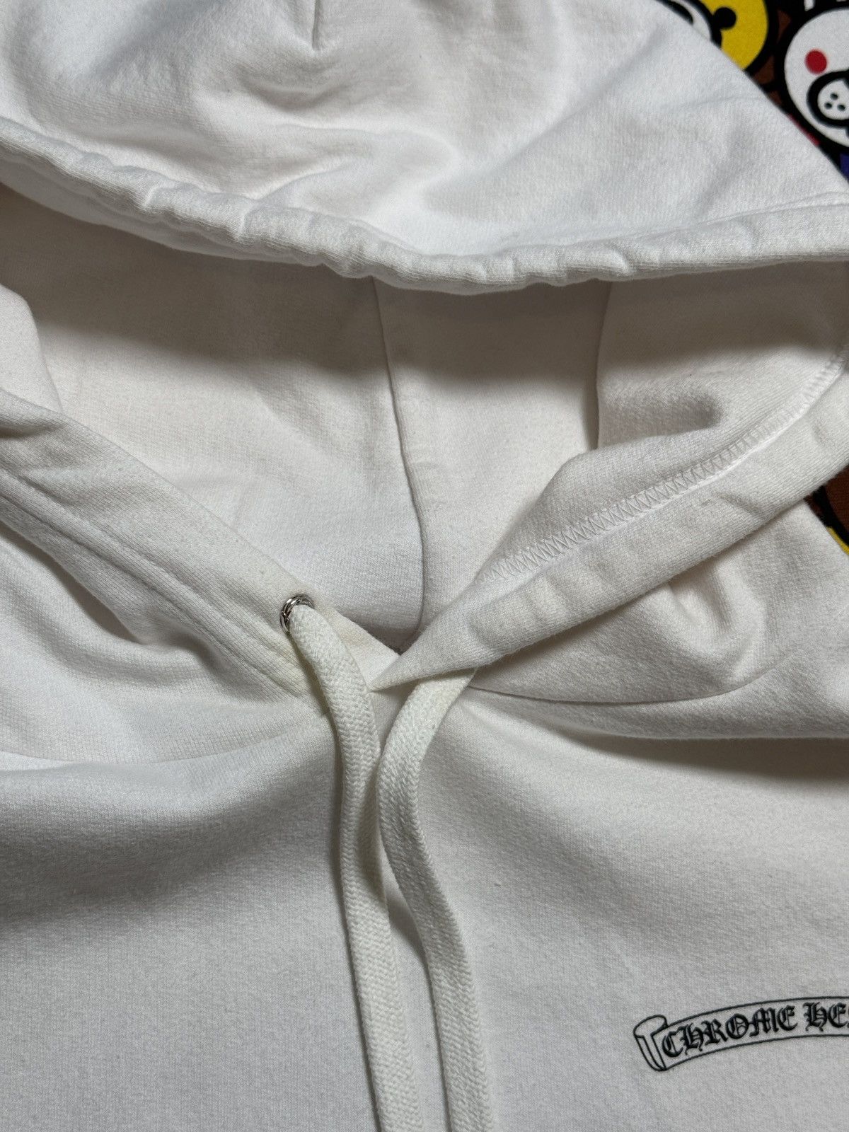 Chrome Hearts Chrome Hearts White Eye Chart Dagger Logo Pullover Hoodie Size US L / EU 52-54 / 3 - 15 Thumbnail