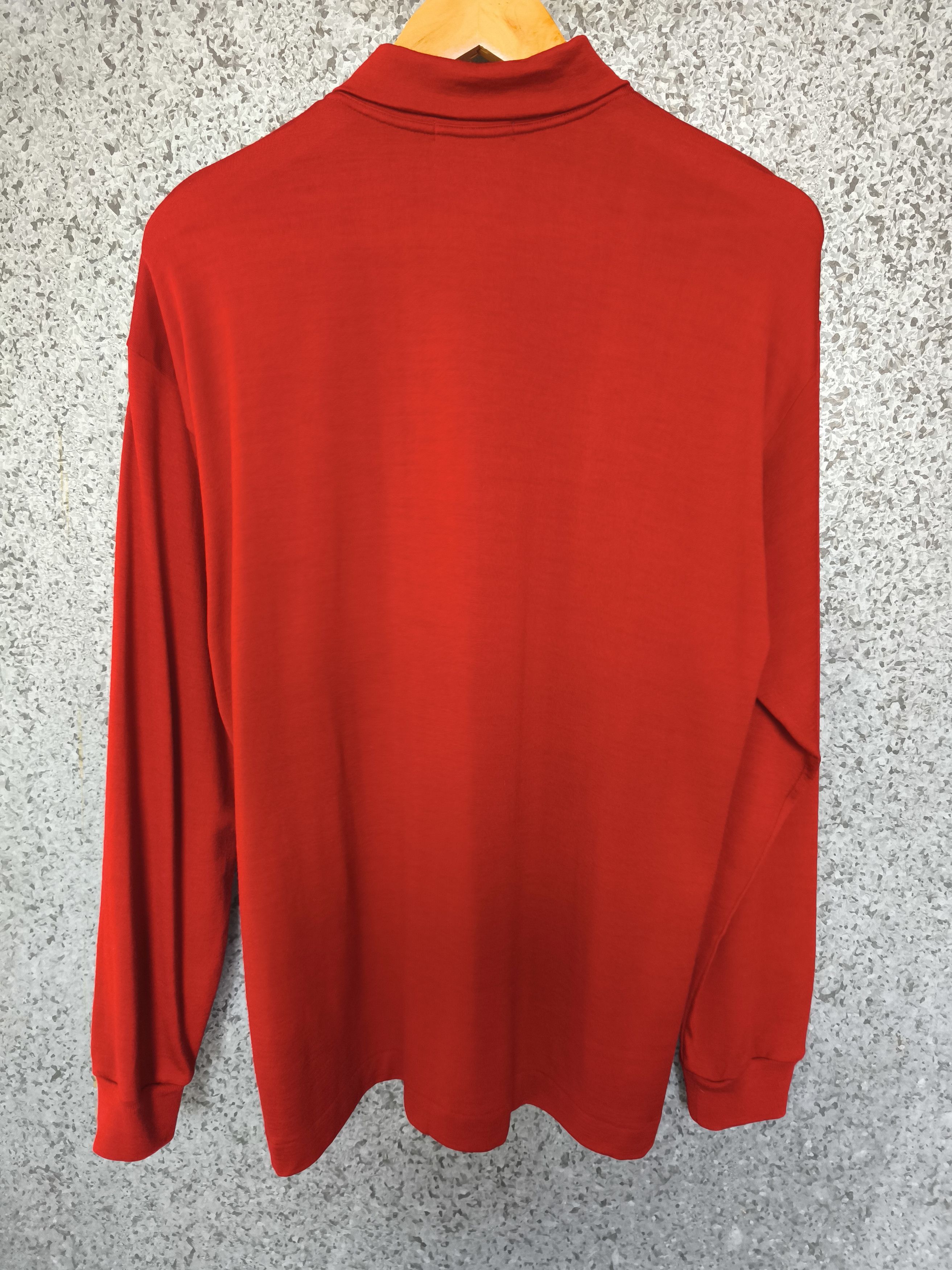 Issey Miyake 🔥 Vintage Issey Miyake long sleeve polo shirt Size US L / EU 52-54 / 3 - 3 Thumbnail