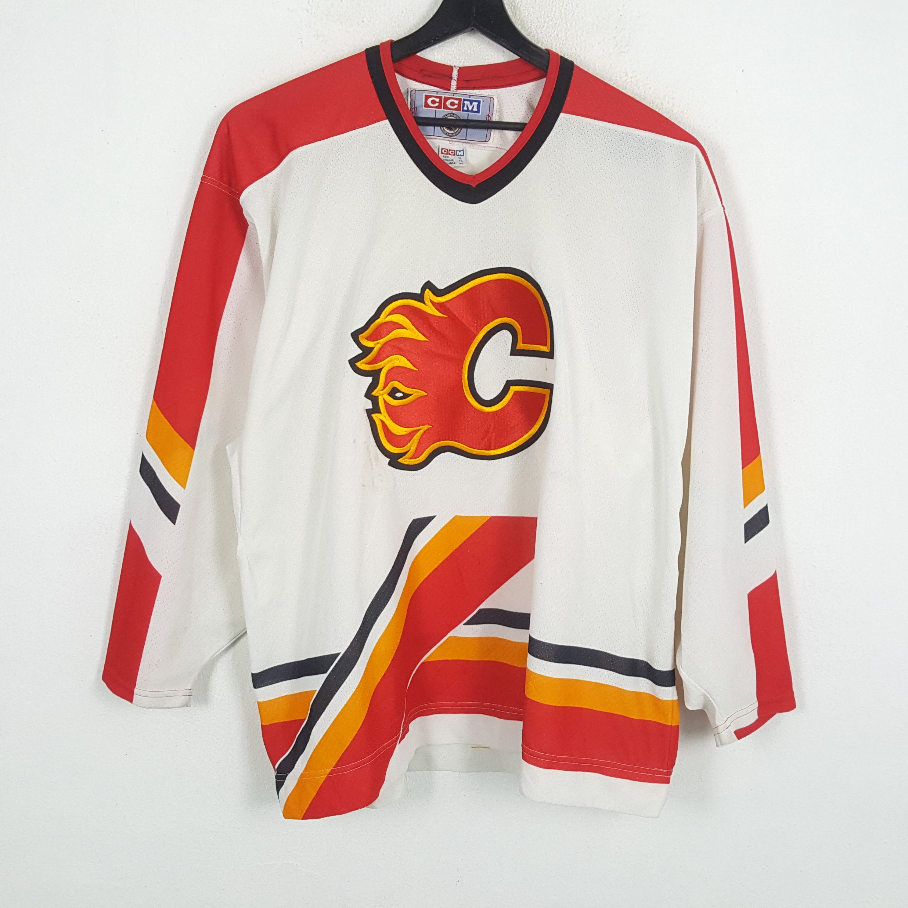 NHL × Vintage CCM Hockey Ice American Sports Center Logo Style Jersey Size US XXL / EU 58 / 5 - 1 Thumbnail