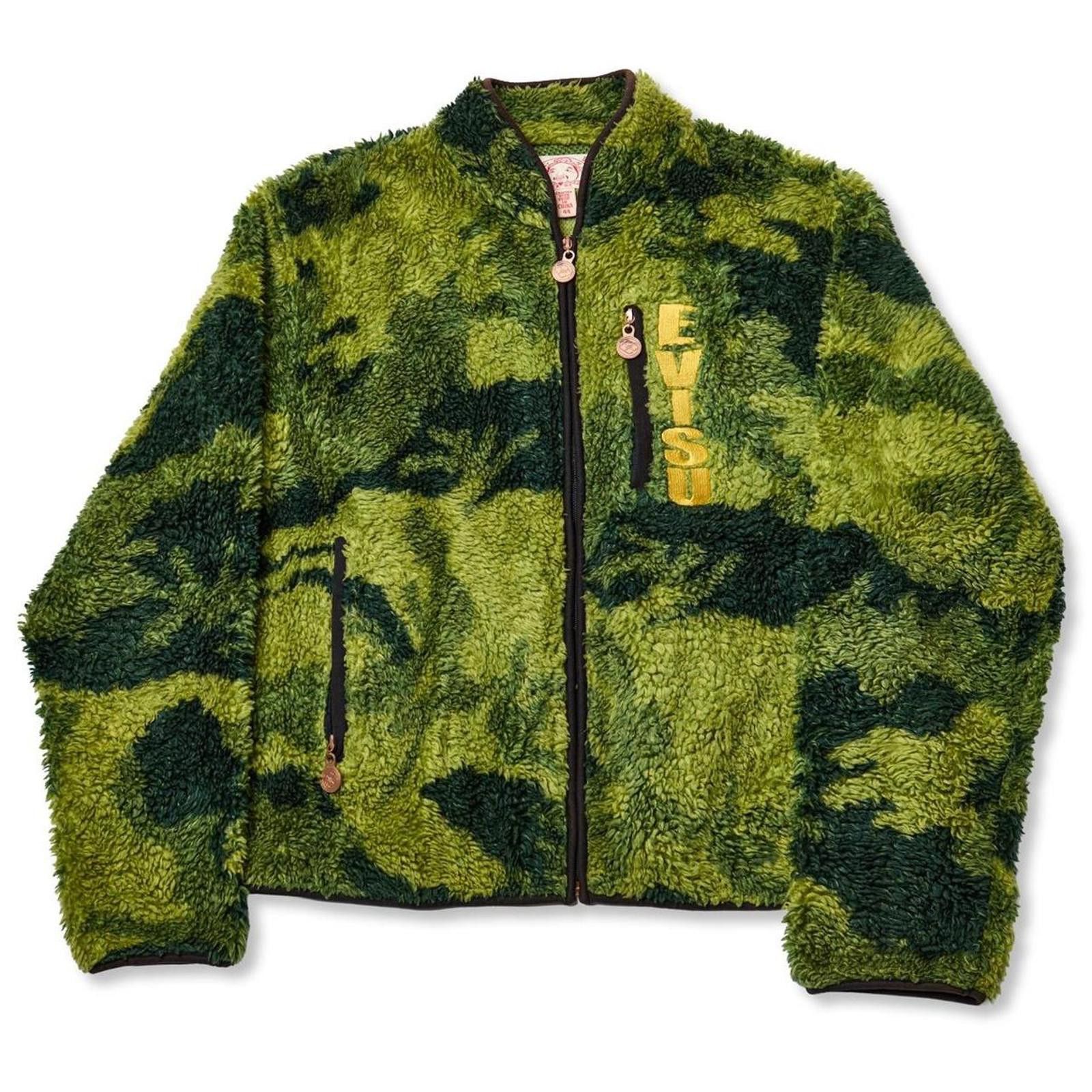 Evisu Evisu Camo Sherpa Fleece Size US M / EU 48-50 / 2 - 1 Thumbnail