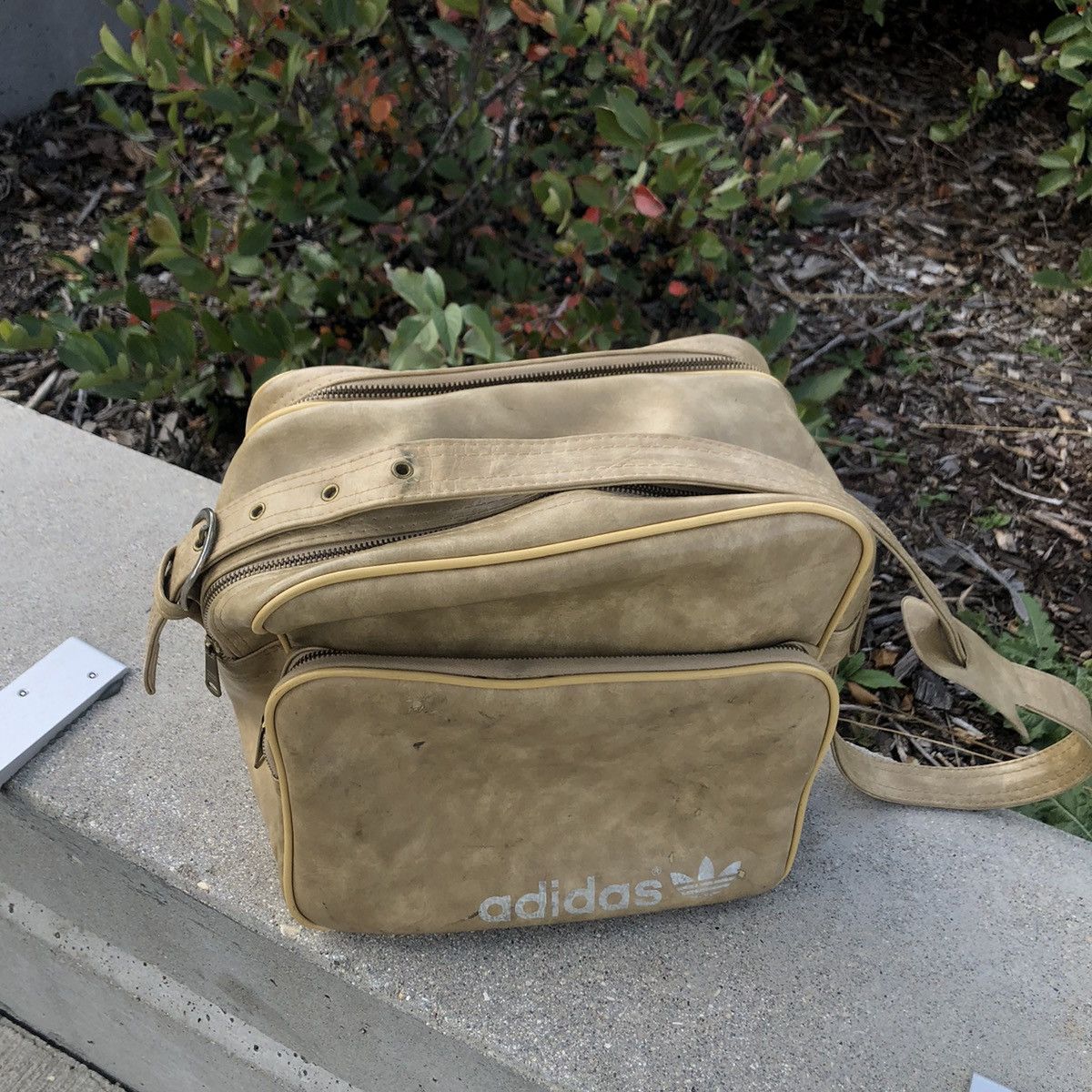 Adidas × Vintage Adidas originals vintage leather bag Size ONE SIZE - 2 Thumbnail