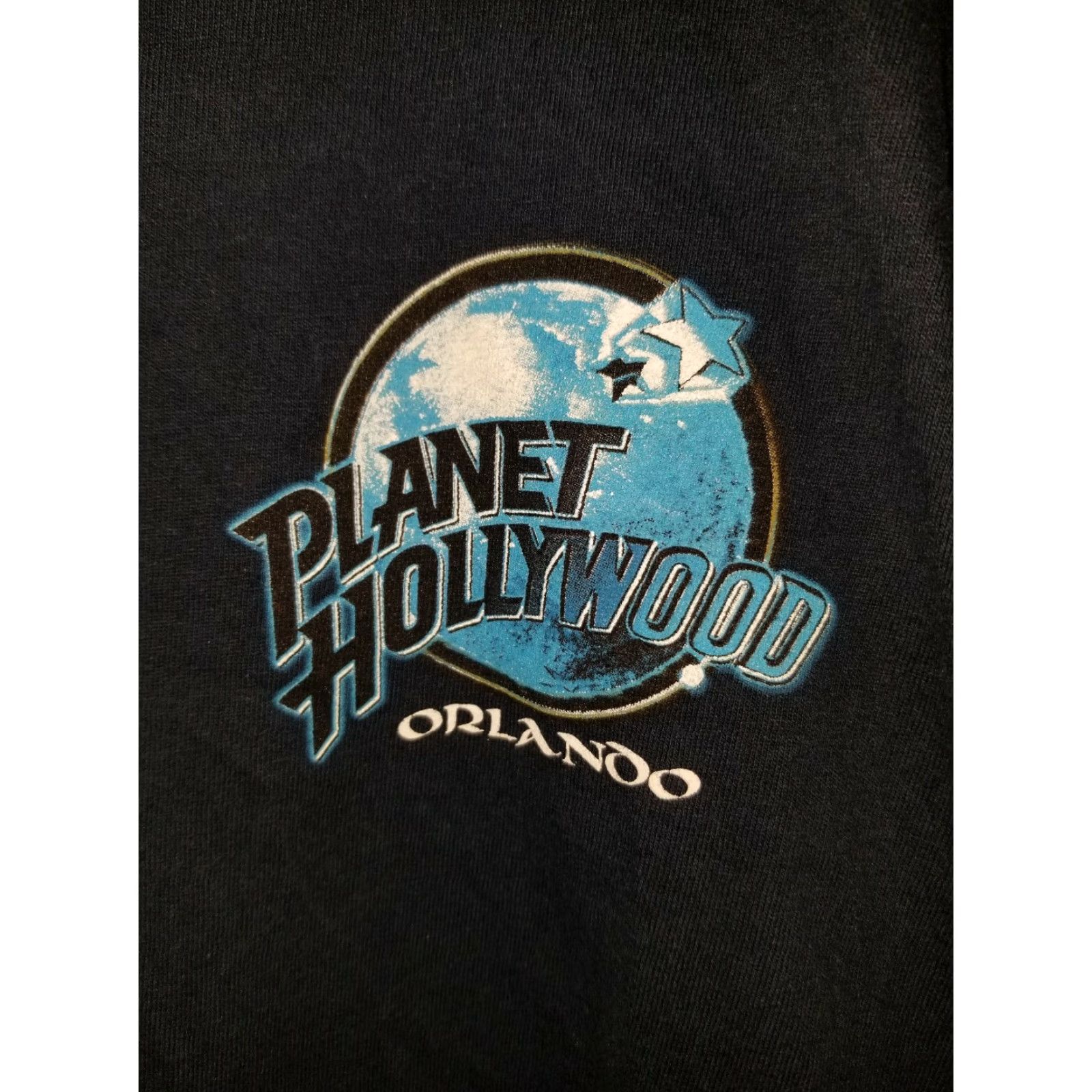 Planet Hollywood VINTAGE Planet Hollywood Dragon T Shirt 90s Mens M Orlando Florida Logo Crew Neck Blue 100% Cotton Graphic Tee Short Sleeve Shirt Mens Size US M / EU 48-50 / 2 - 3 Thumbnail