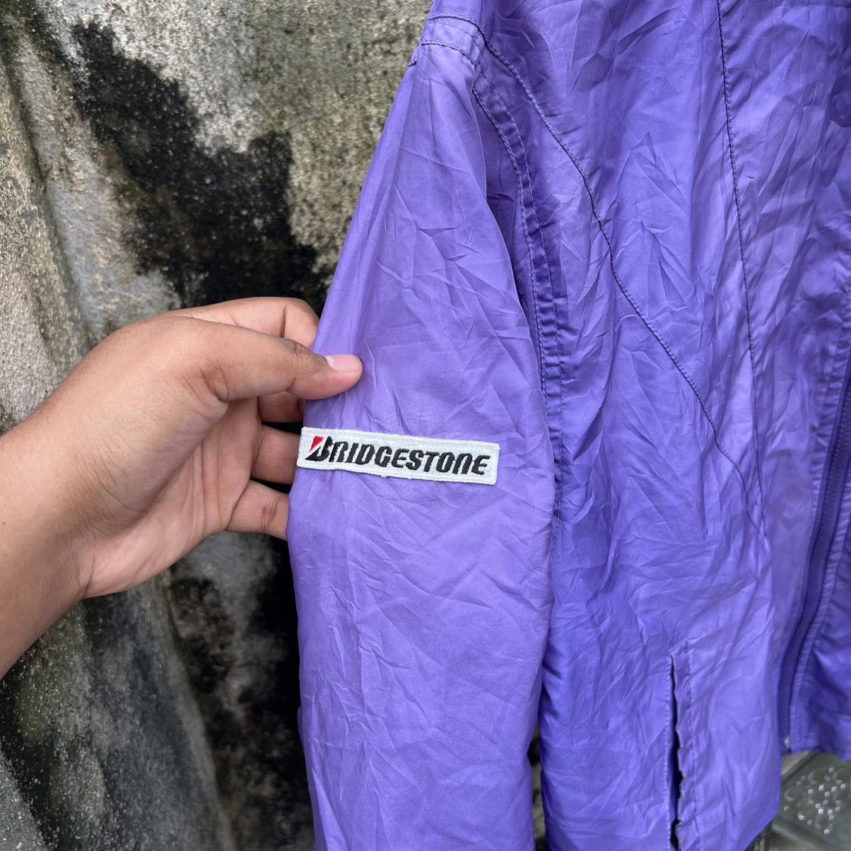 Vintage “VINTAGE 90s” TRASHED BRIDGESTONE LIGHT JACKET Size US M / EU 48-50 / 2 - 5 Thumbnail