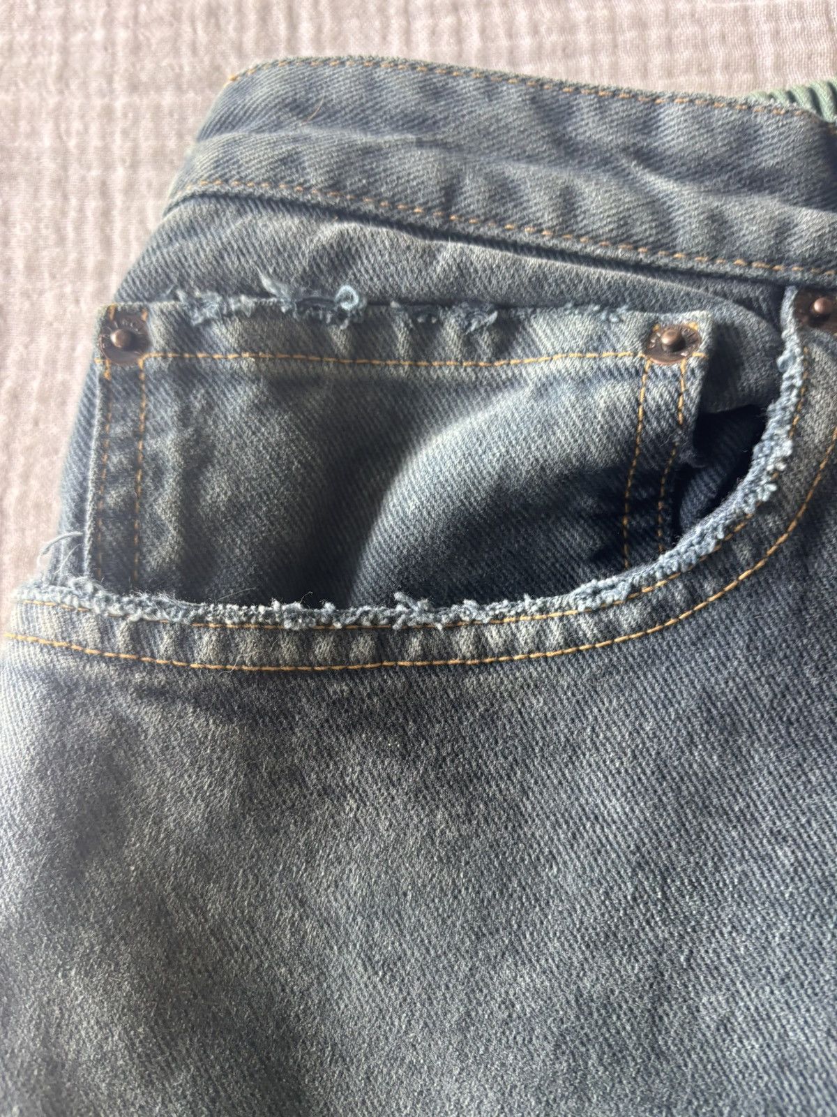 Balenciaga BALENCIAGA HYBRID DENIM PANT Size US 36 / EU 52 - 7 Thumbnail