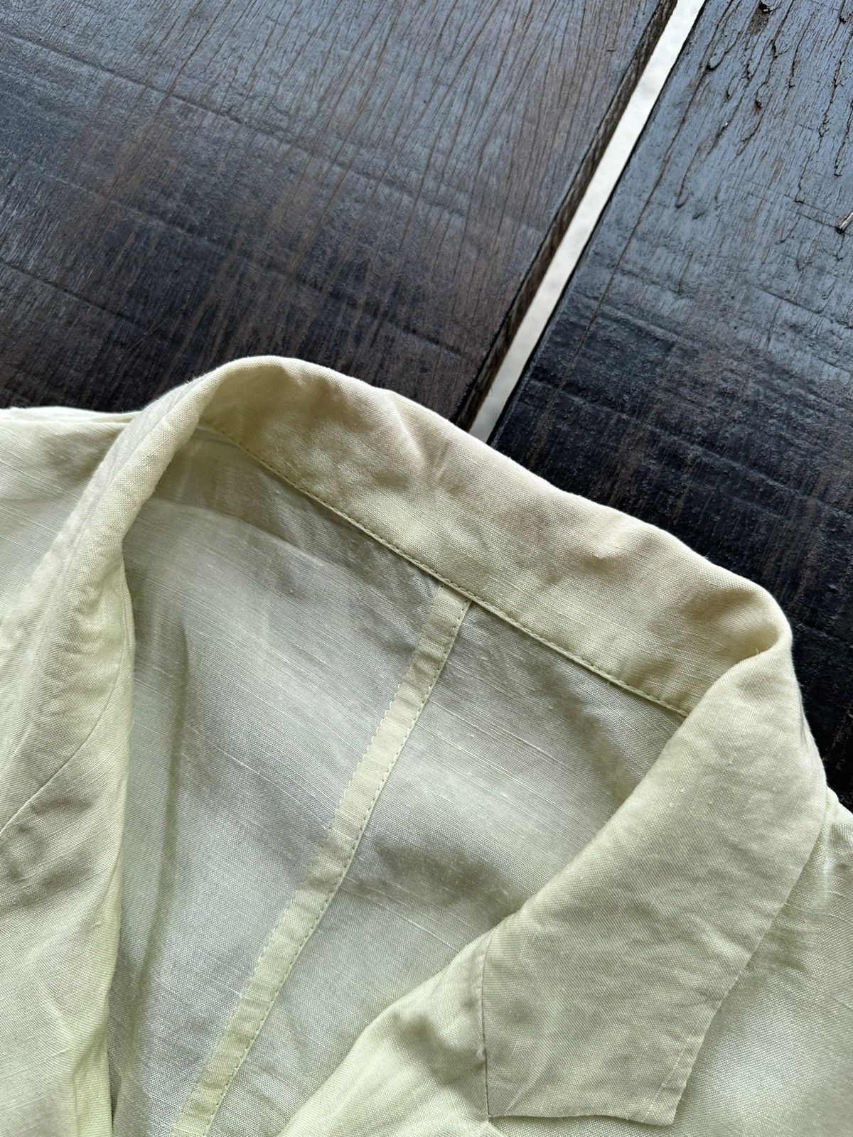 Designer × Vintage × Yohji Yamamoto Vintage Y’S Yohji Yamamoto short sleeve jacket Size S / US 4 / IT 40 - 21 Thumbnail