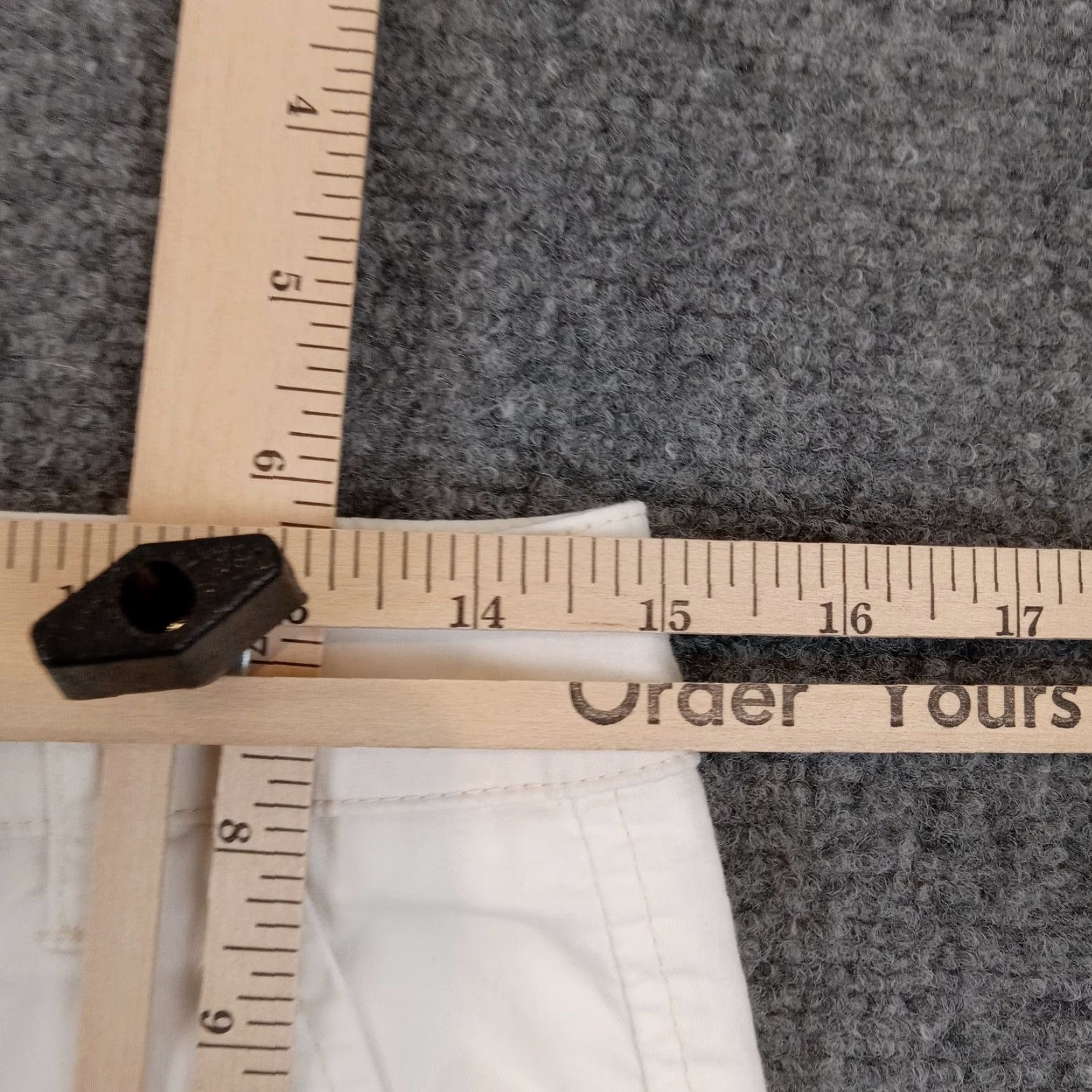 Pendleton Pendleton Women's White Straight Leg Stretch Pants Size 6 Size 28" / US 6 / IT 42 - 6 Thumbnail