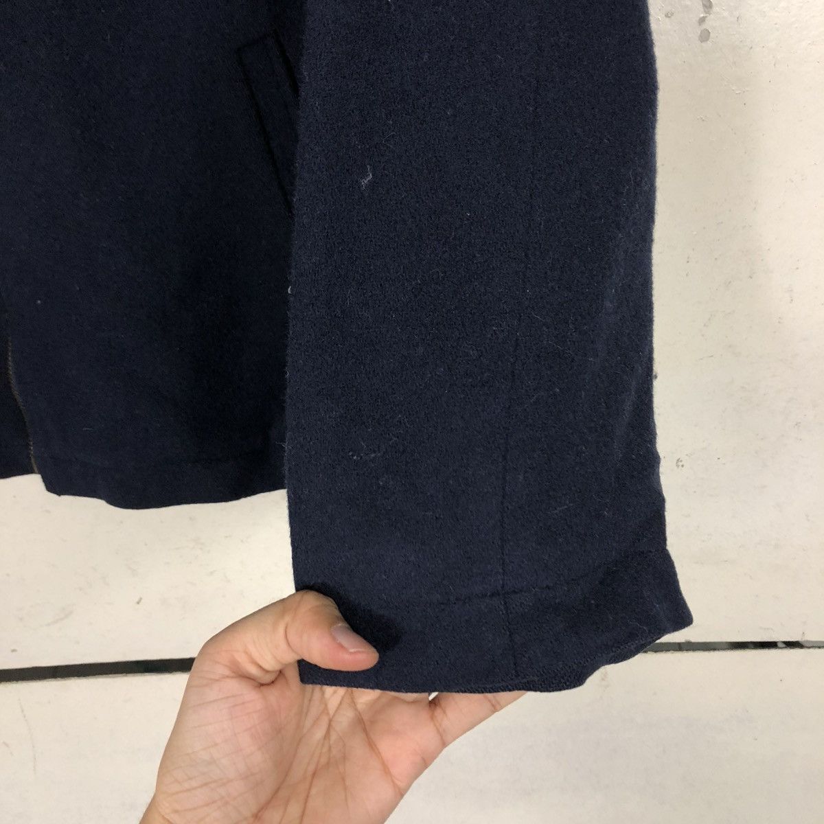 Vintage 🔥VINTAGE ZIPPER WOOL CROPPED JACKET EDDIE BAUER ISSEY MIYAKE Size S / US 4 / IT 40 - 17 Thumbnail