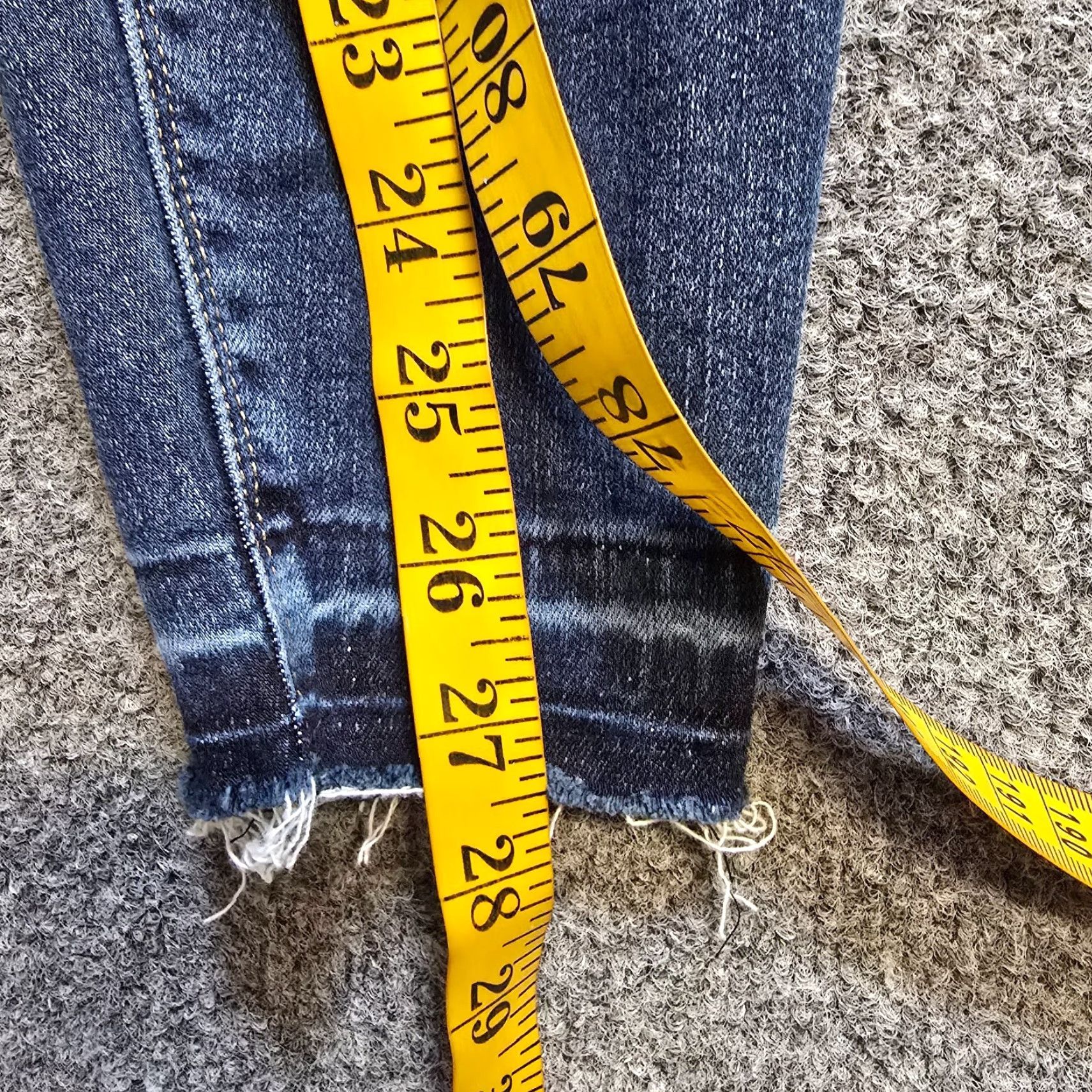Spanx Spanx Jeans Women Medium Pull On Stretchy Distressed Skinny Casual Slimming Jeans Size 32" / US 10 / IT 46 - 6 Thumbnail