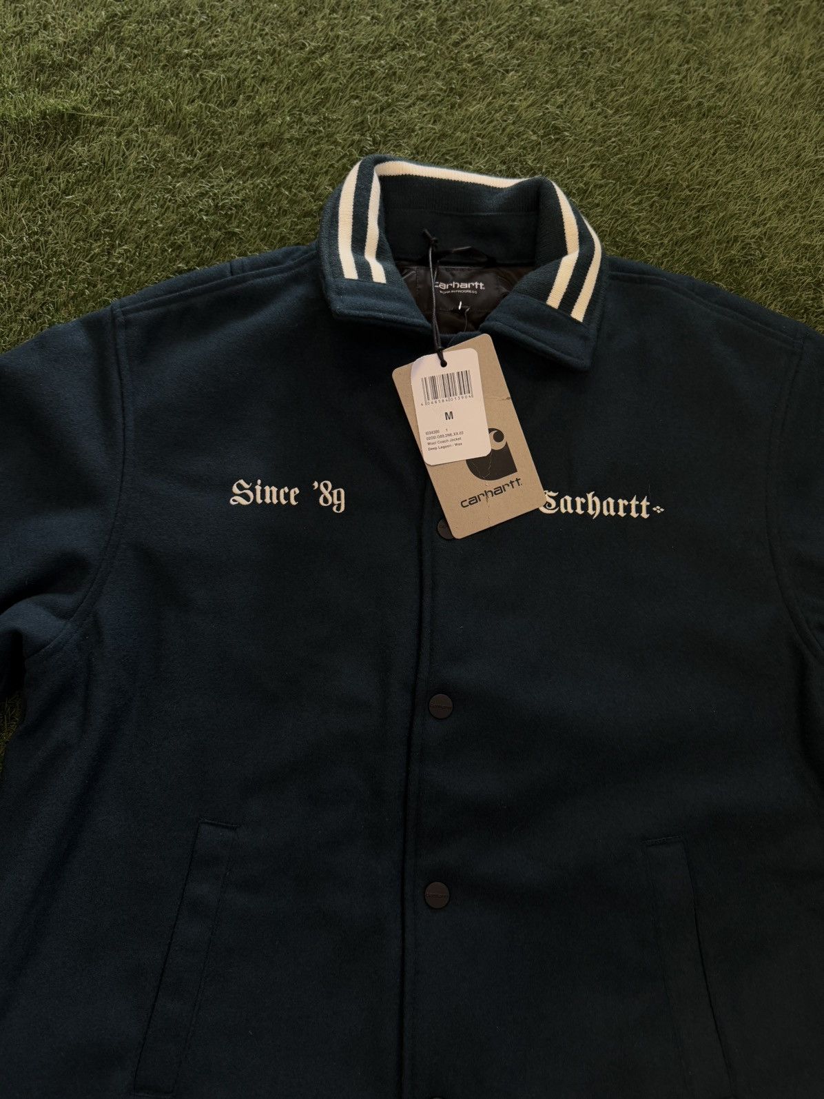 Carhartt Carhartt Work In Progress Blue Jacket Size M (NEW) Size US M / EU 48-50 / 2 - 4 Thumbnail