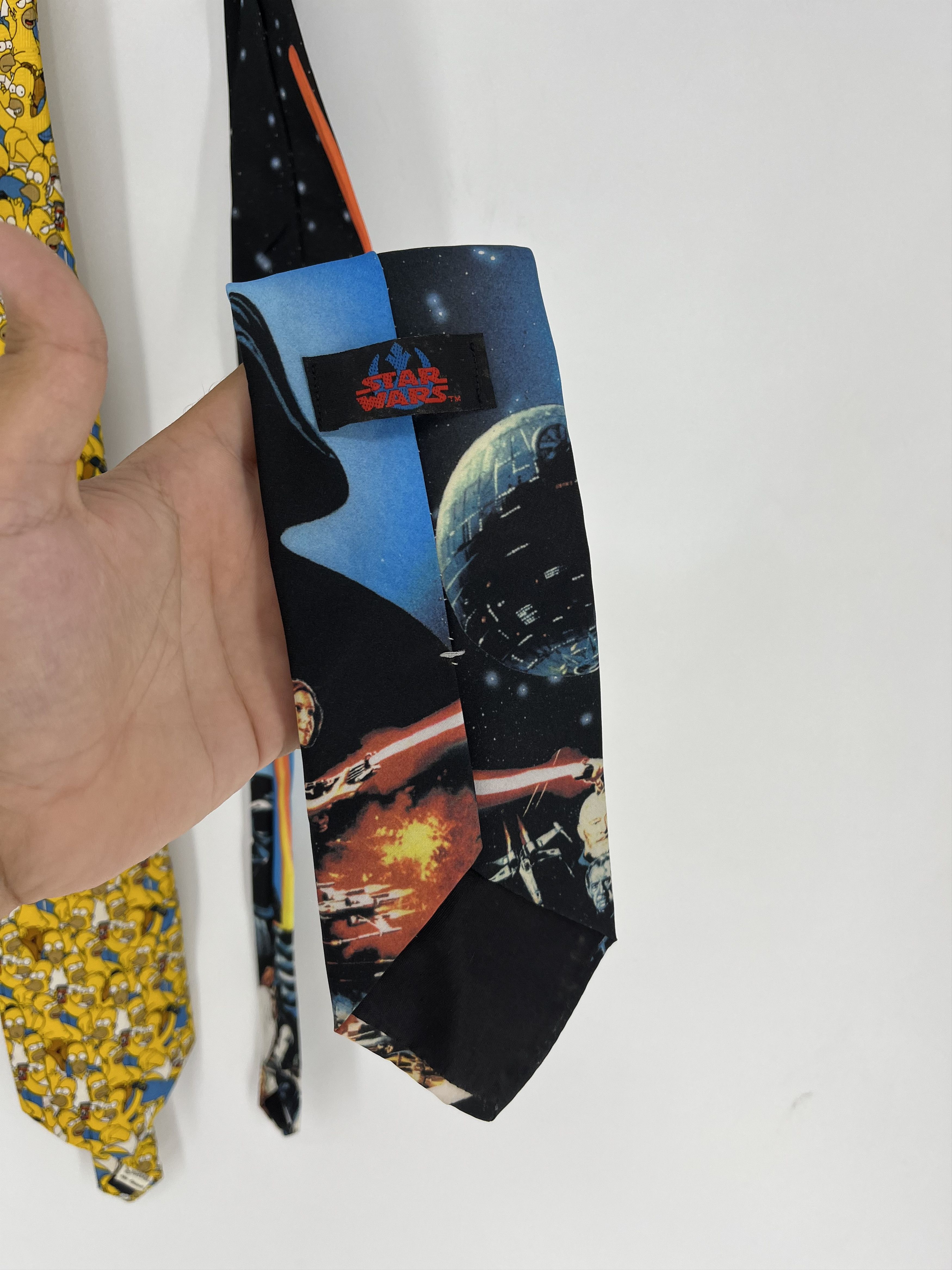 Star Wars × The Simpsons × Vintage Rare The Simpsons Star Wars Lot Of 2 Vintage 90s Size ONE SIZE - 5 Thumbnail