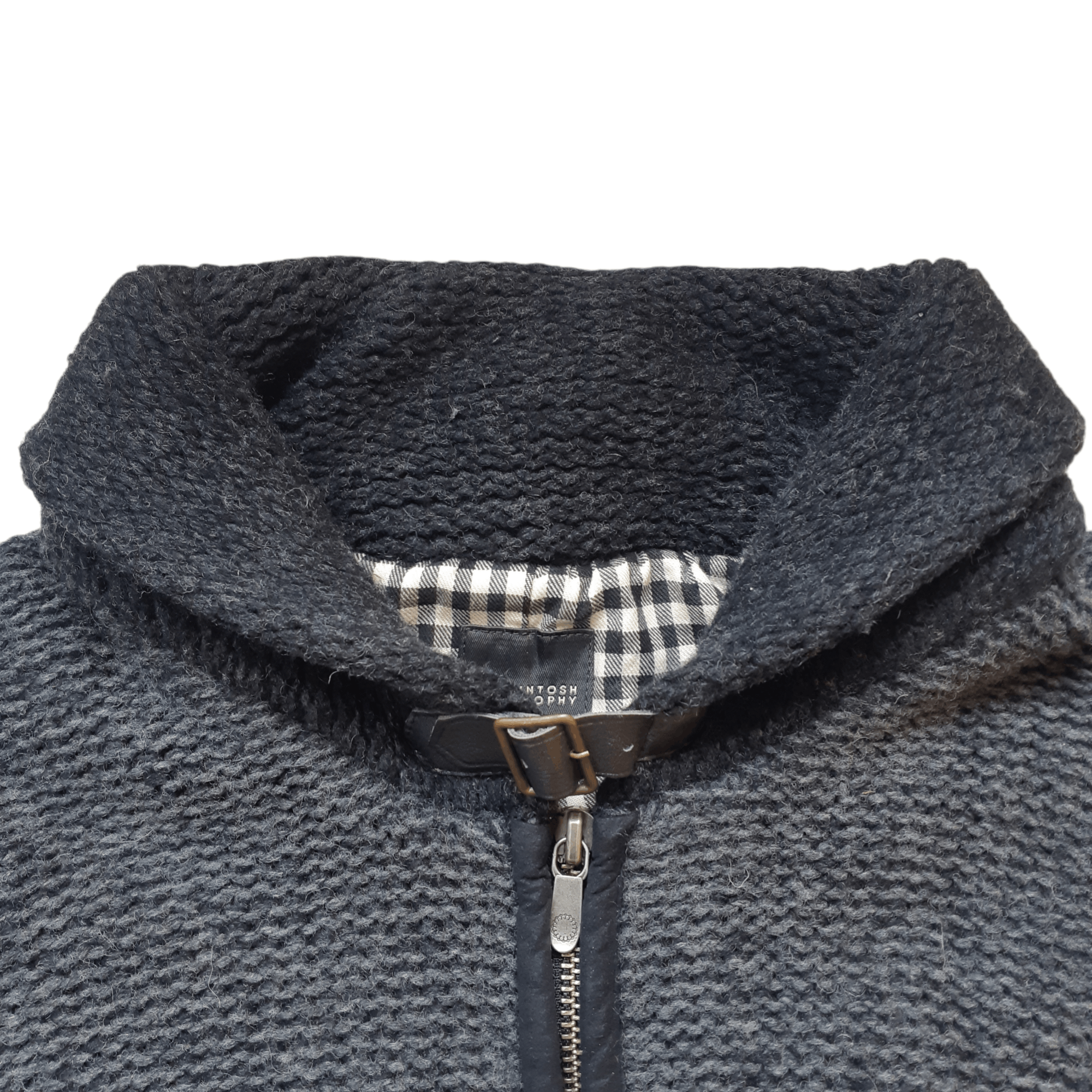 Japanese Brand × Mackintosh Mackintosh Philosophy Wool Full Zip Cardigan Sweater Unisex Size US S / EU 44-46 / 1 - 6 Thumbnail