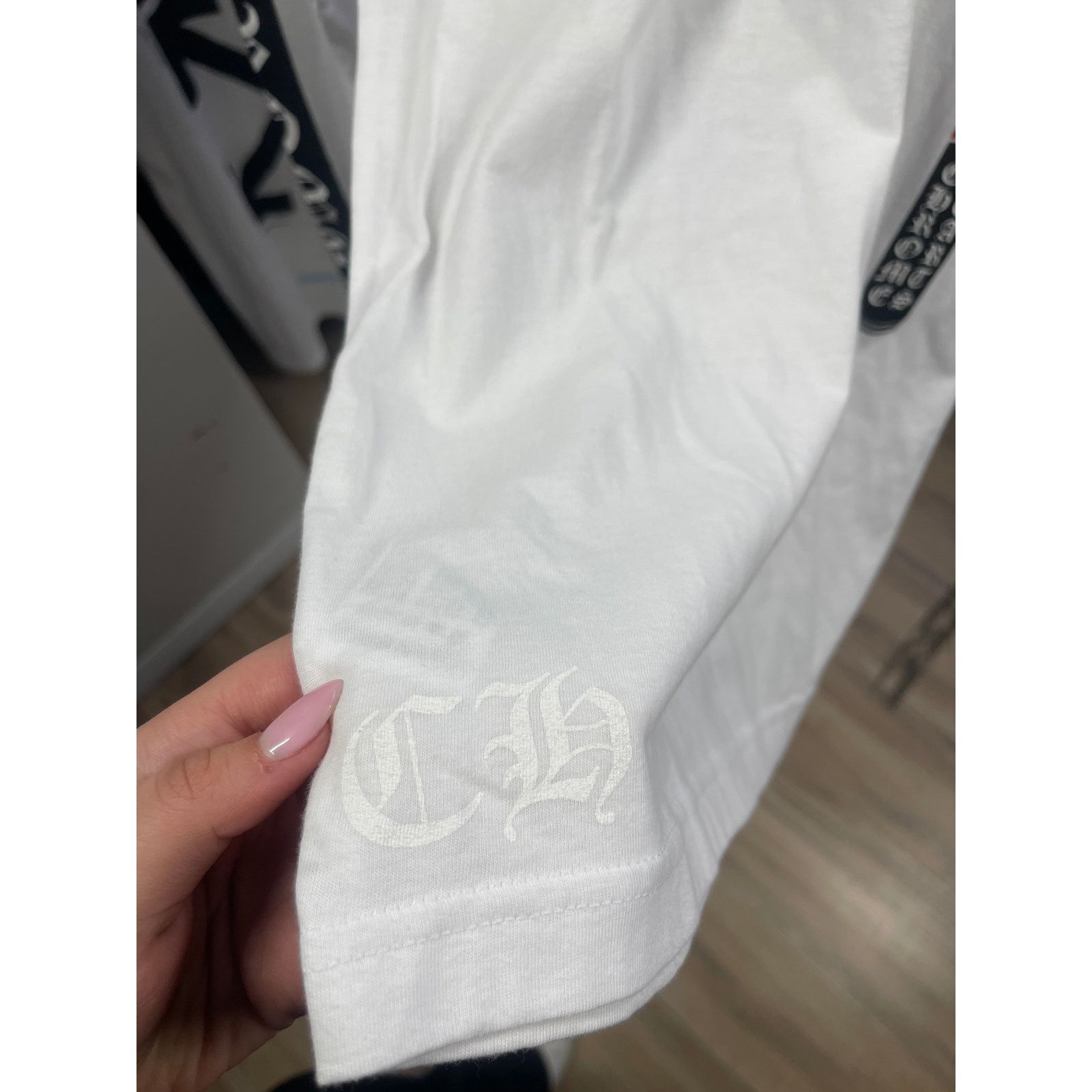 Chrome Hearts Chrome Hearts Boost Long Sleeve Shirt White - Small Size US S / EU 44-46 / 1 - 6 Thumbnail