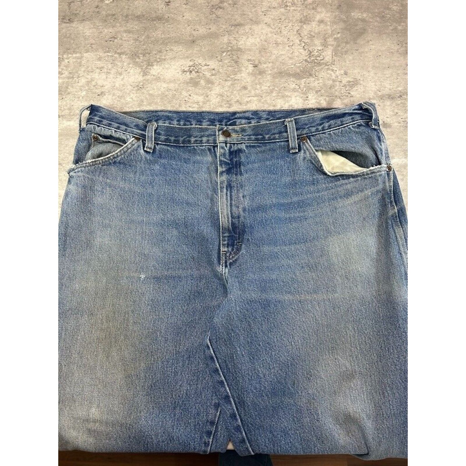 Dickies Vintage Dickies Medium Wash Work Wear Carpenter Pants Sz 40 Size US 40 / EU 56 - 4 Thumbnail