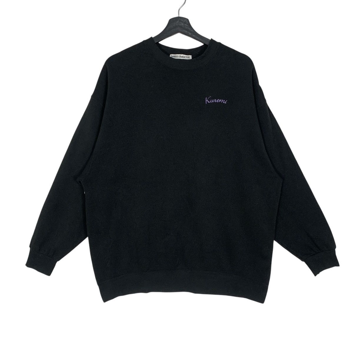 Anime × Cartoon Network × Japanese Brand Sanrio Character KUROMI anima Japanese Brand Sweatshirt Size US L / EU 52-54 / 3 - 2 Thumbnail