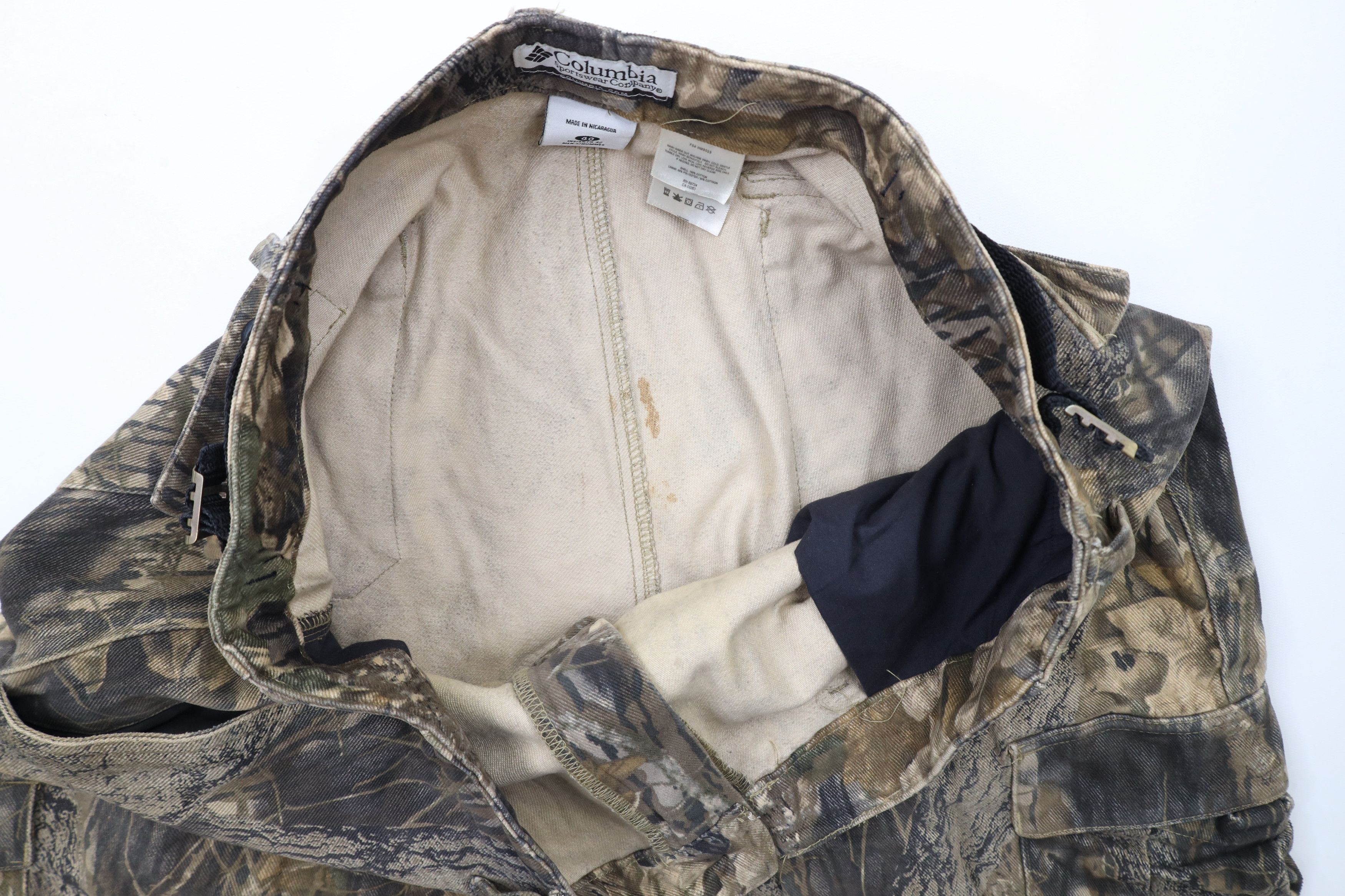 Columbia × Vintage Vintage 90s Columbia Camouflage Double Knee Wide Leg Pants Size US 40 / EU 56 - 8 Thumbnail