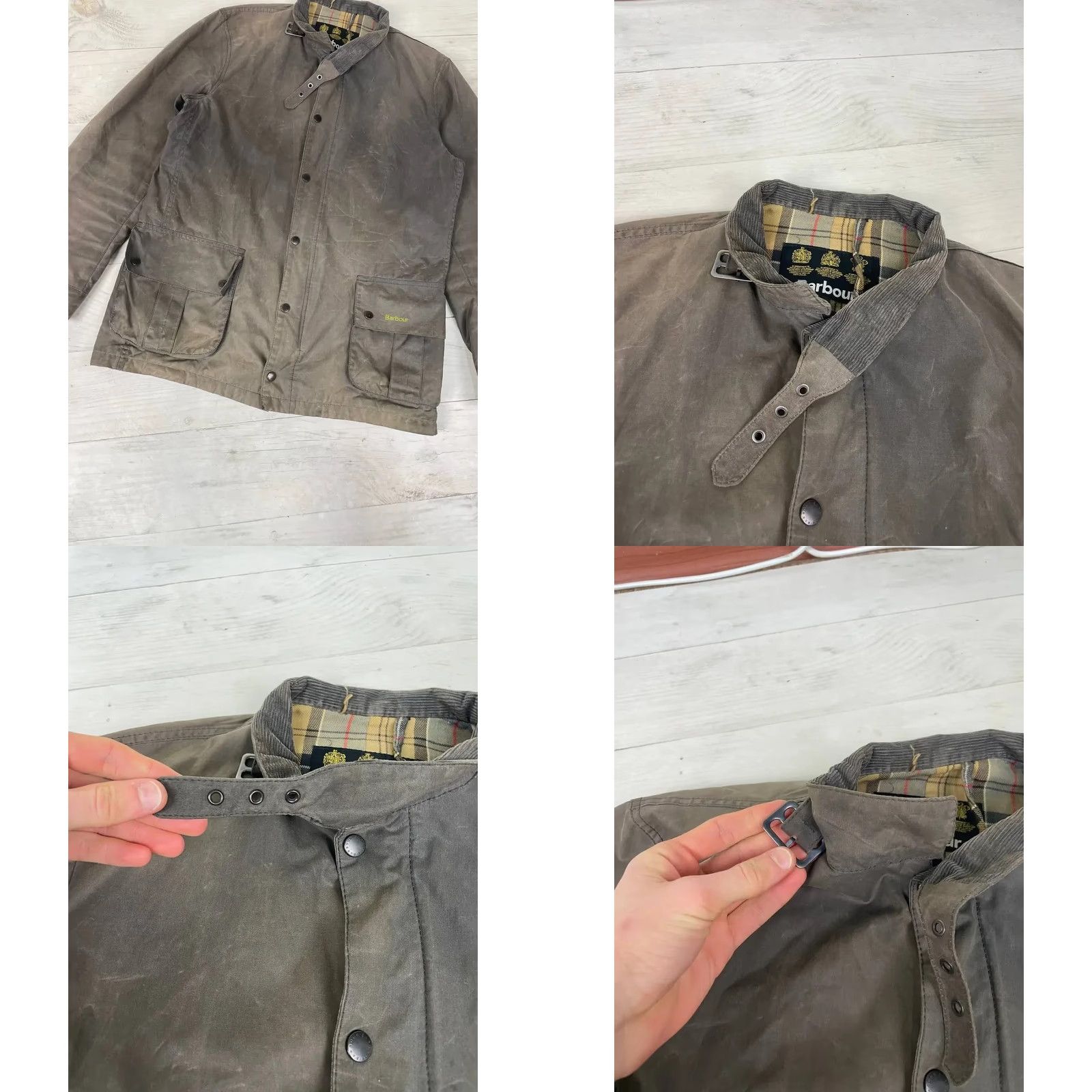 Barbour VINTAGE Barbour Jacket Main Selling Point Barbour Men Jacket Brown M UK Wax Coat Rain Size M Brown 90s Rain Coat Mens Size US M / EU 48-50 / 2 - 8 Thumbnail