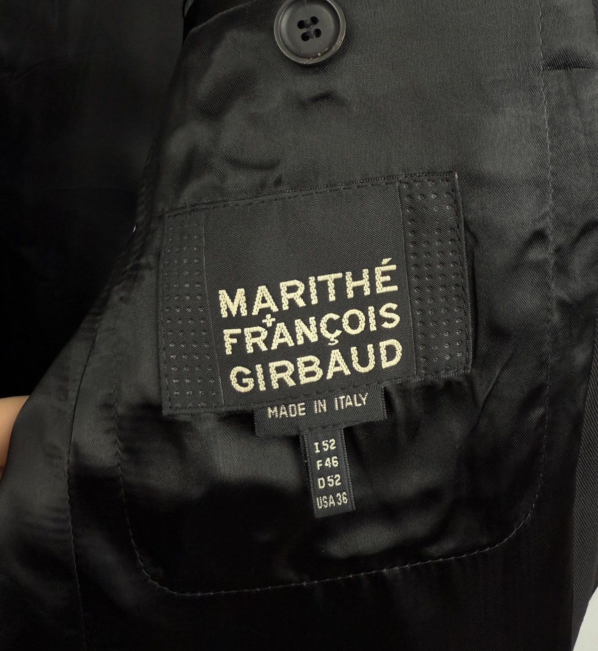 Marithe + Francois Girbaud 🇮🇹 MARITHE FRANCOIS GIRBAUD Coat Blazer Made in Italy Rare Size US M / EU 48-50 / 2 - 7 Thumbnail