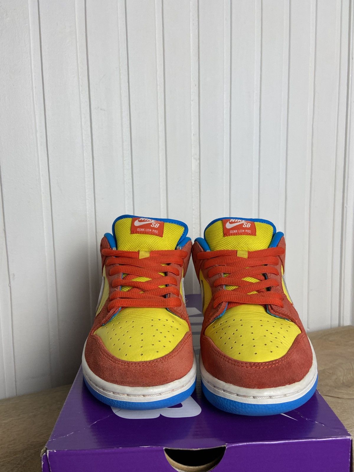 Nike Used Nike Dunk Low SB "Bart Simpson" Authentic Size 8,5US Size US 8.5 / EU 41-42 - 3 Thumbnail
