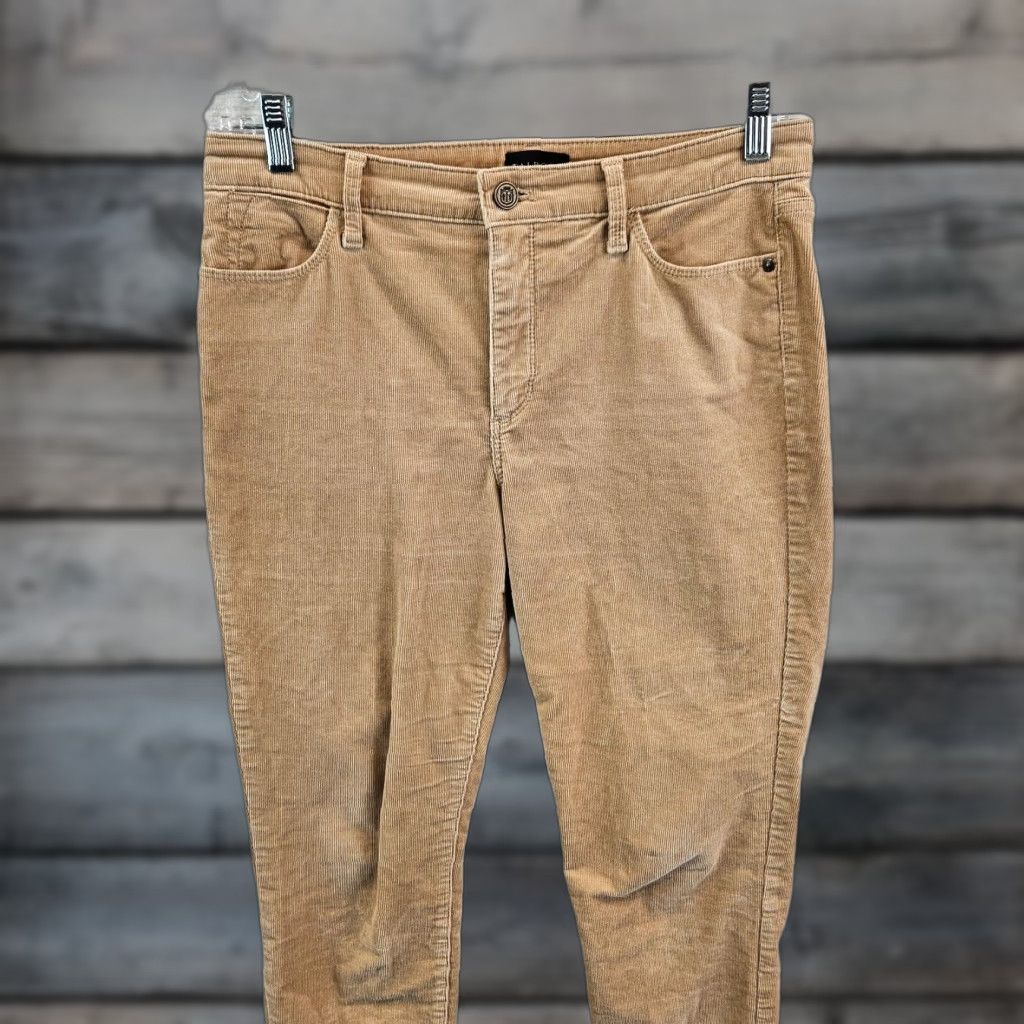 Talbots Talbots Womens Corduroy Jegging Sz 8P Tan Mid Rise Cotton Blend Pants Petite 8P Brown Womens Size 30" / US 8 / IT 44 - 1 Thumbnail