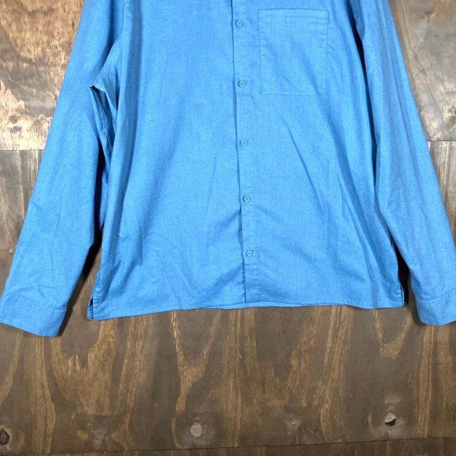 Lululemon Lululemon Mens Shirt Blue Button-Down Long Sleeve Collared Athletic XXL Shirt Size US XXL / EU 58 / 5 - 3 Thumbnail