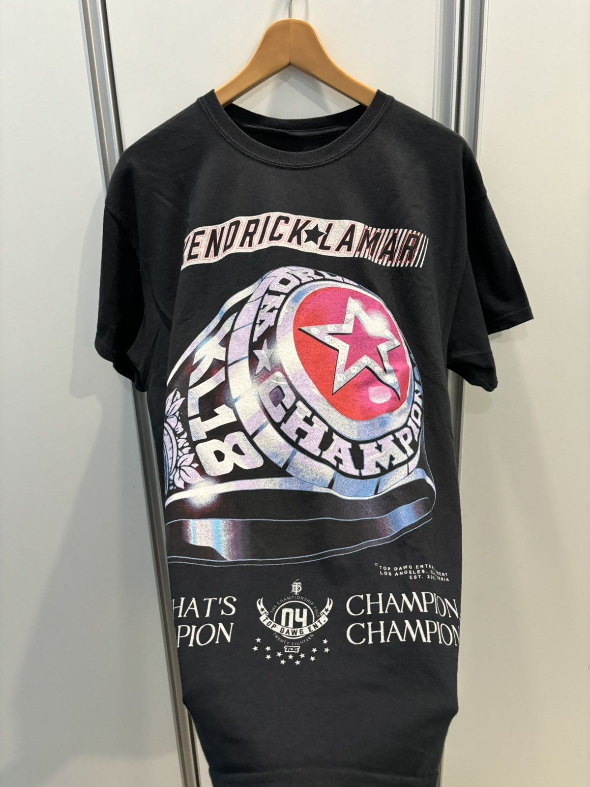 Kendrick Lamar × Rap Tees Kendrick Lamar Top Dawg Entertainment tshirt Size US L / EU 52-54 / 3 - 3 Thumbnail