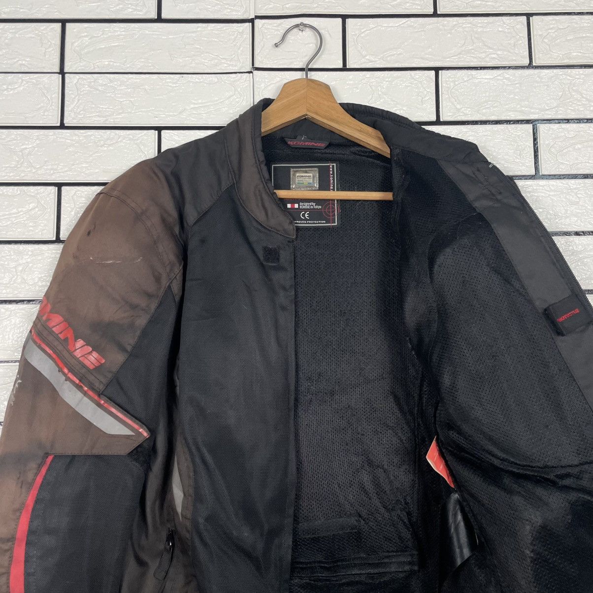 Japanese Brand Komine Motorcycle Riding Padded Jacket Size US M / EU 48-50 / 2 - 11 Thumbnail