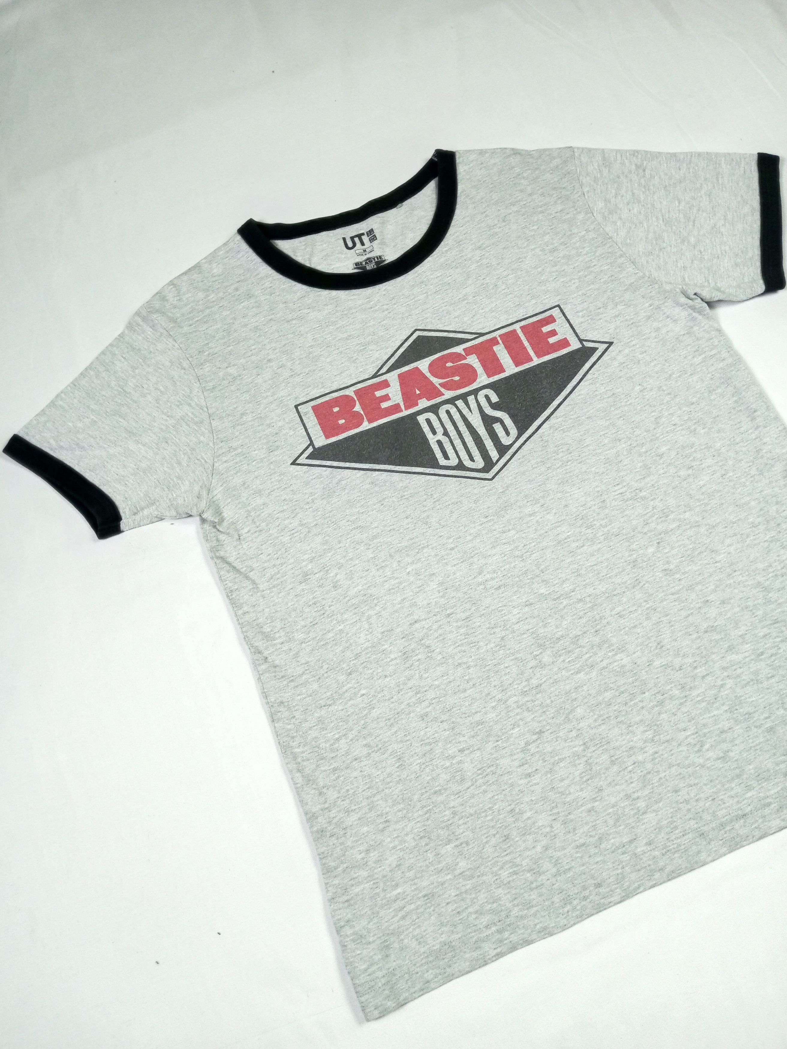 Band Tees Rare Beastie Boy Band X Uniqlo Ringer Tee Size US M / EU 48-50 / 2 - 3 Thumbnail