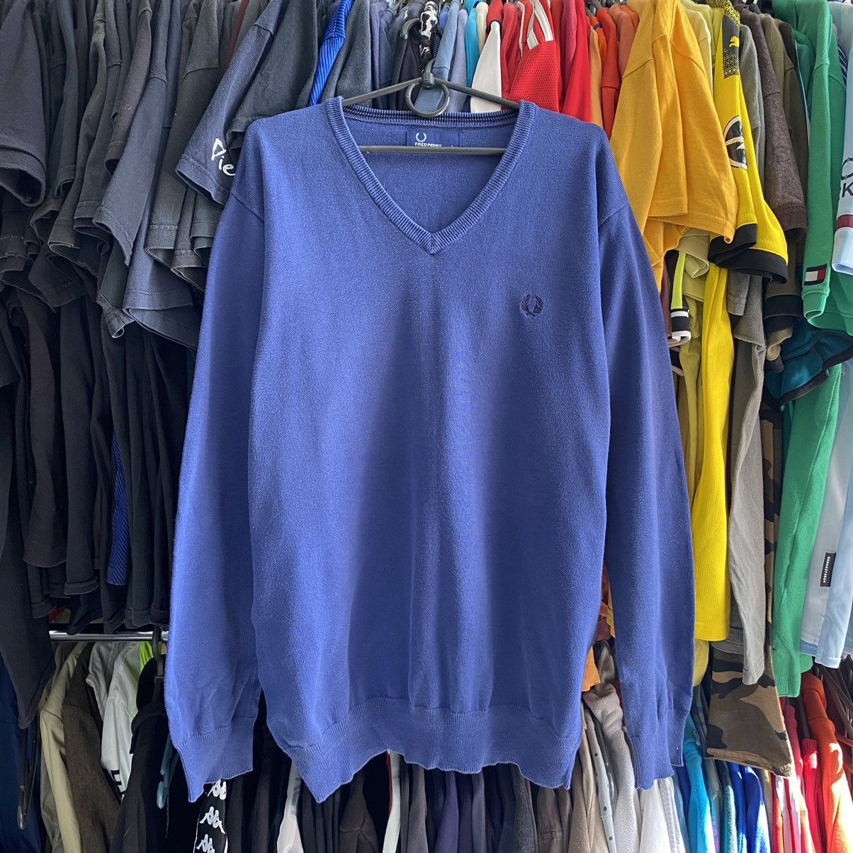 Fred Perry Vintage Fred Perry Small Logo 00’s casual sweater Size US L / EU 52-54 / 3 - 1 Thumbnail