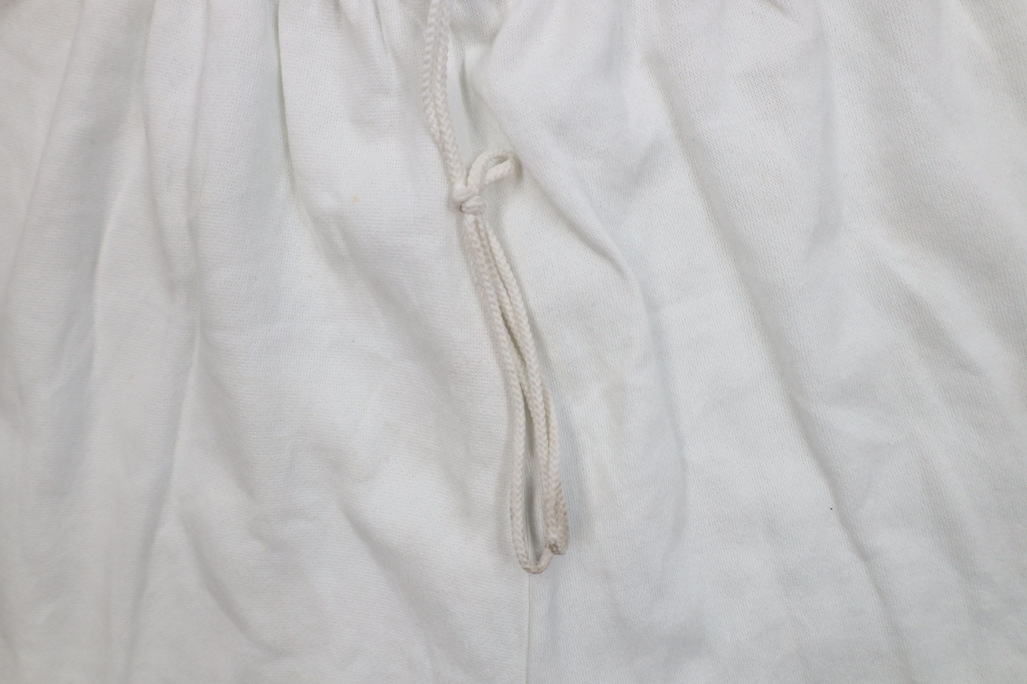 Vintage Vintage 90s Streetwear Sweatpants Joggers Pants White USA Size US 36 / EU 52 - 8 Thumbnail