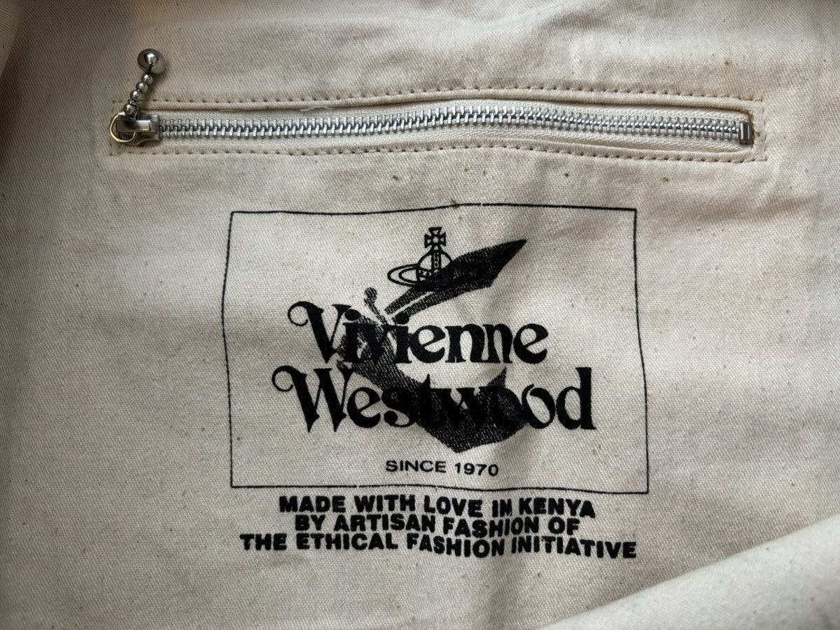 Vivienne Westwood Vivianne Westwood Cotton Tote Bag Size ONE SIZE - 6 Thumbnail