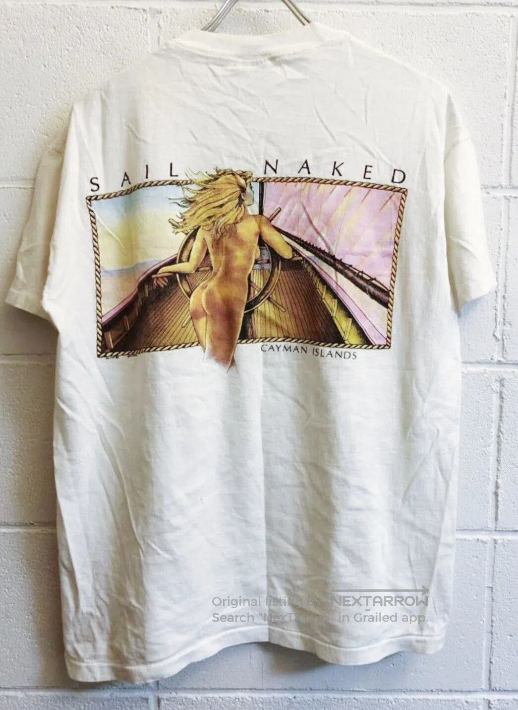 VINNY's Vintage 90s T-Shirt with Graphic Print. Size US M / EU 48-50 / 2 - 2 Thumbnail