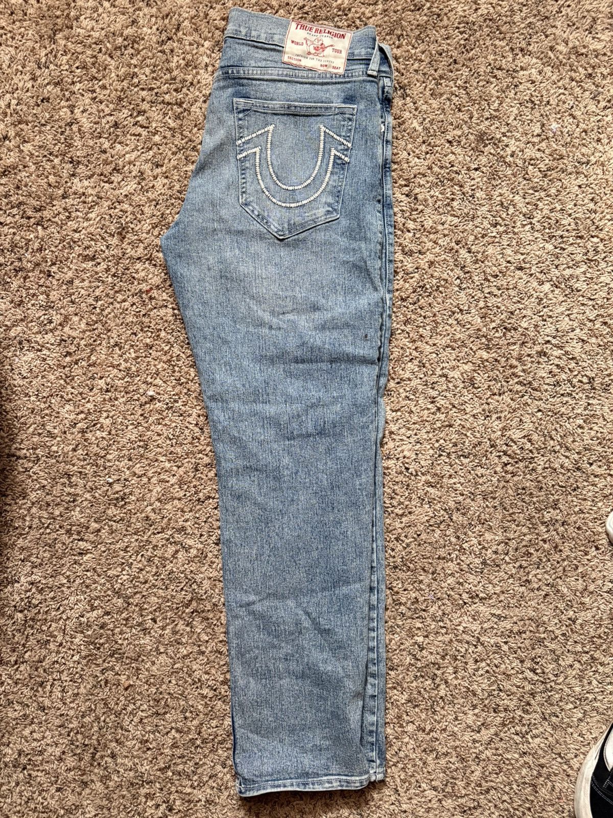 True Religion True Religion Geno Jeans 33” Size US 33 - 2 Thumbnail