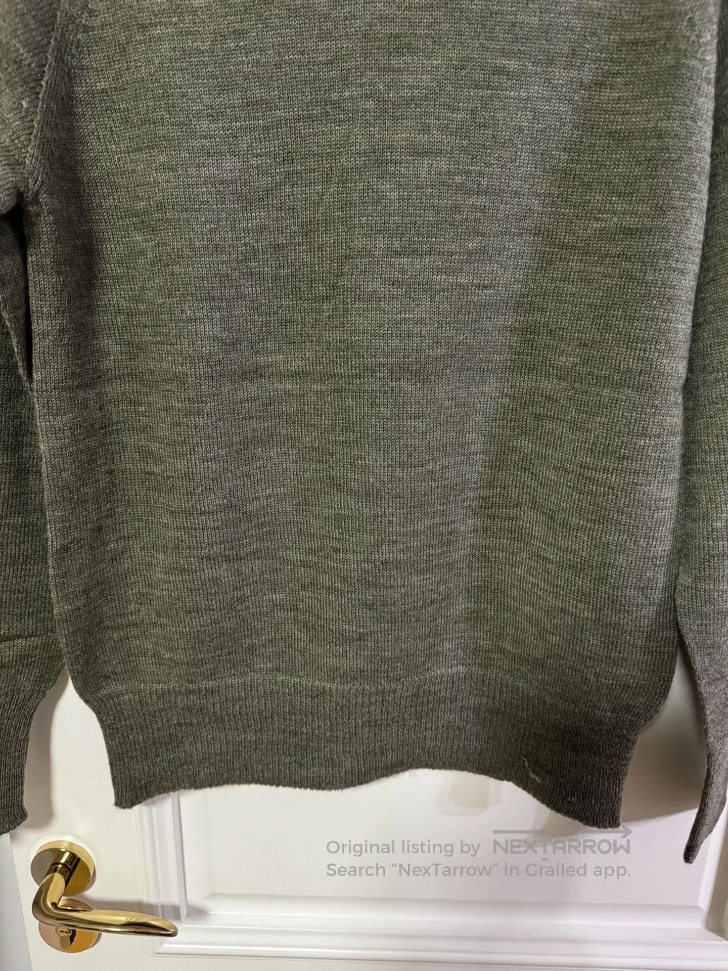Nigel Cabourn Nigel Cabourn WWII Men's Green Turtleneck. Size US M / EU 48-50 / 2 - 6 Thumbnail