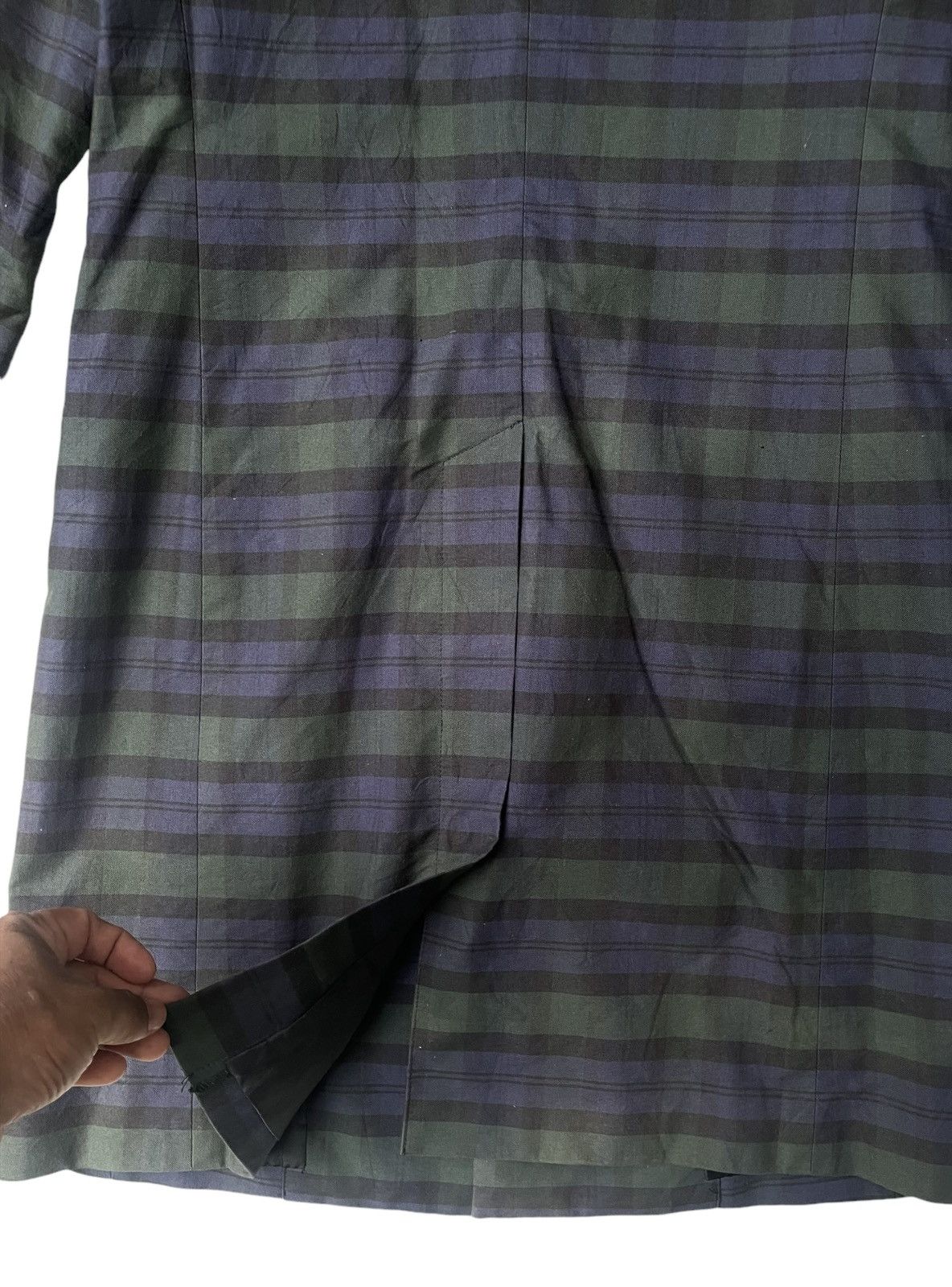 Issey Miyake × Ne-Net Vintage Ne Net Issey Miyake Trench Coat Jacket Size M / US 6-8 / IT 42-44 - 7 Thumbnail