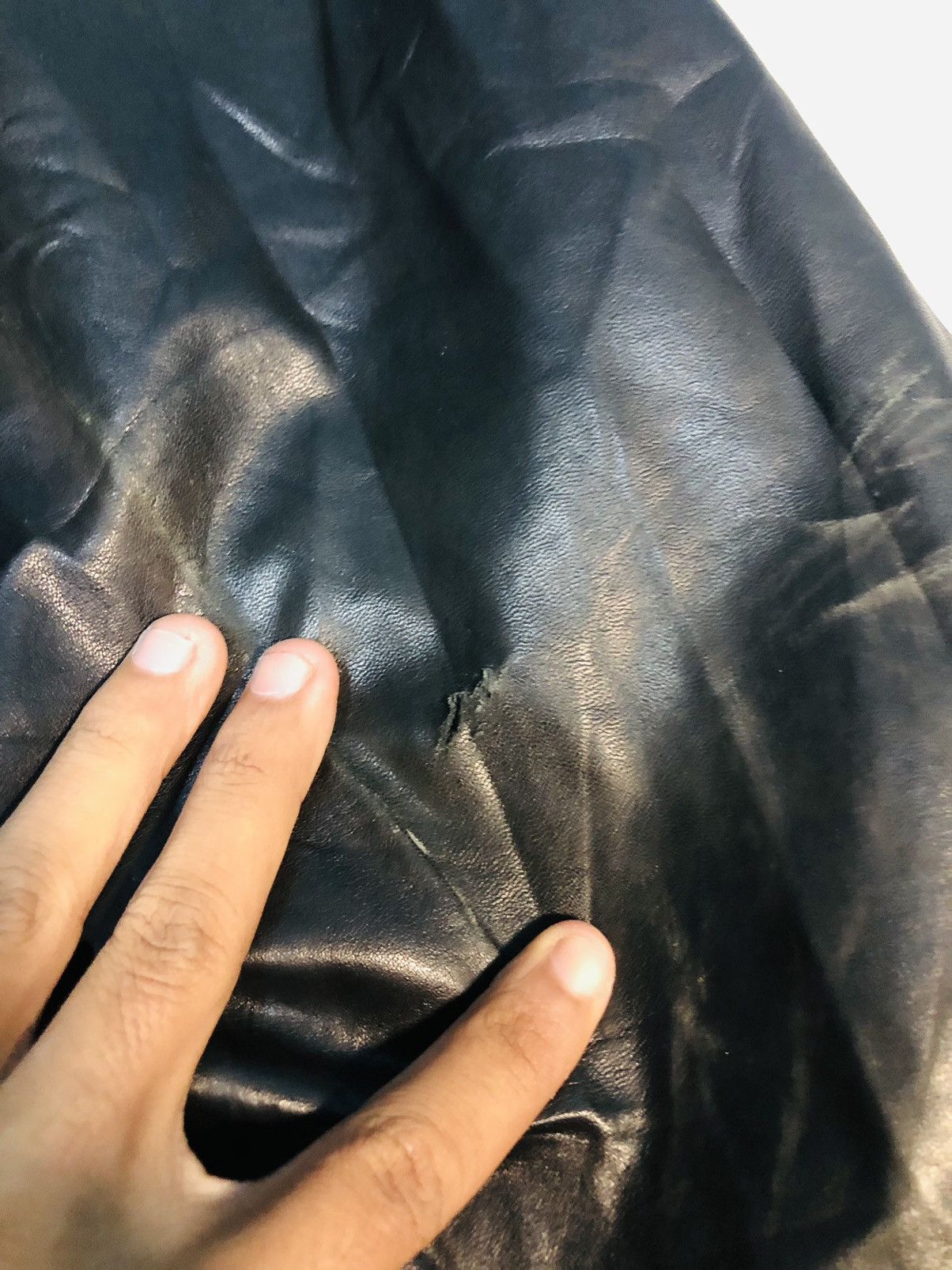 Japanese Brand Art Glenhill Leather Pants (5) Size US 29 - 16 Thumbnail