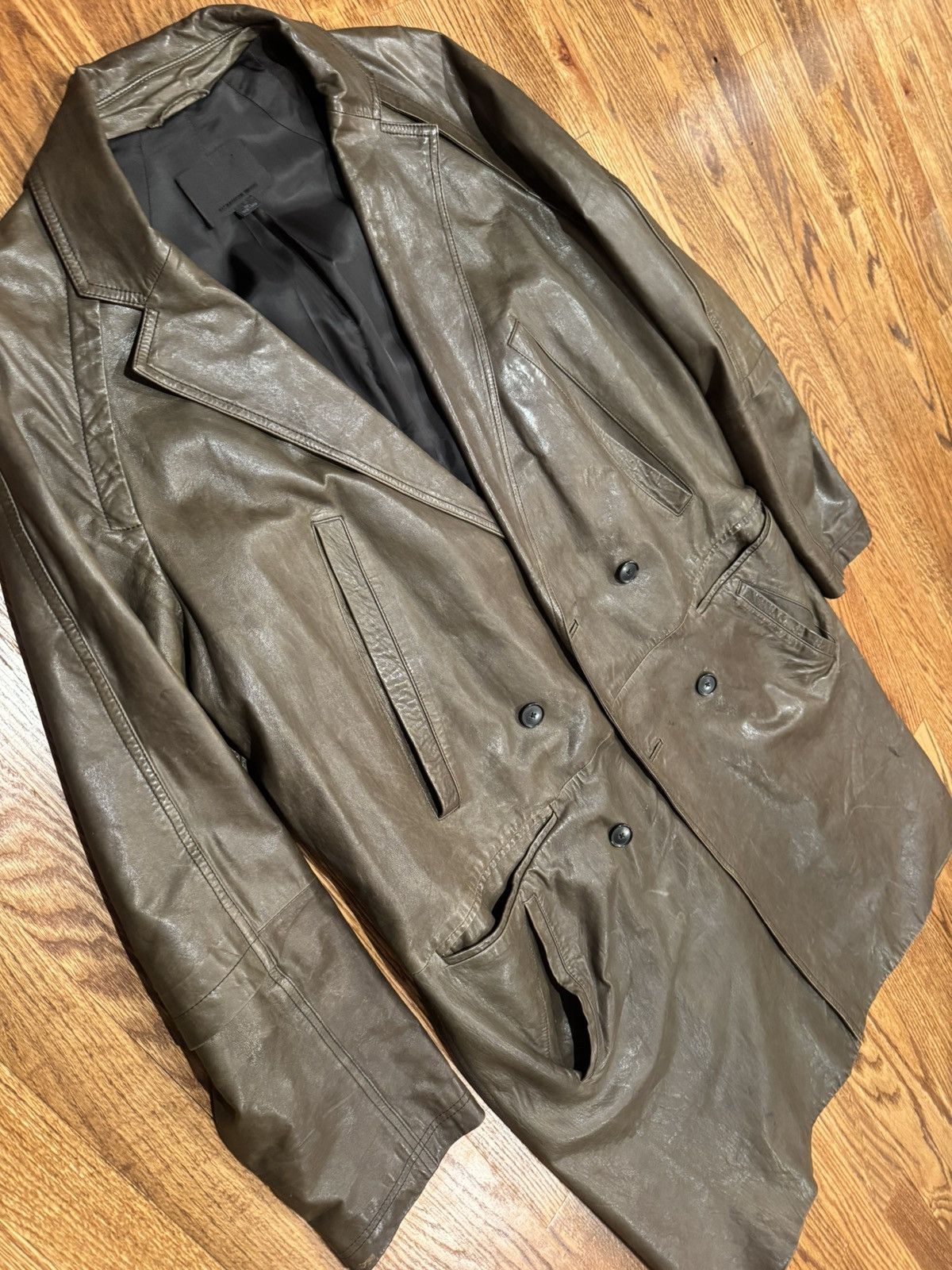 Alexander Wang Alexander Wang Olive Green Trench Coat Size US L / EU 52-54 / 3 - 3 Thumbnail