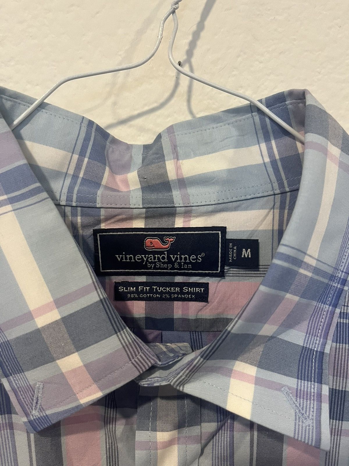 Vineyard Vines Vineyard Vines Slim Fit Tucker Shirt Men’s Medium Pink Size US M / EU 48-50 / 2 - 2 Thumbnail