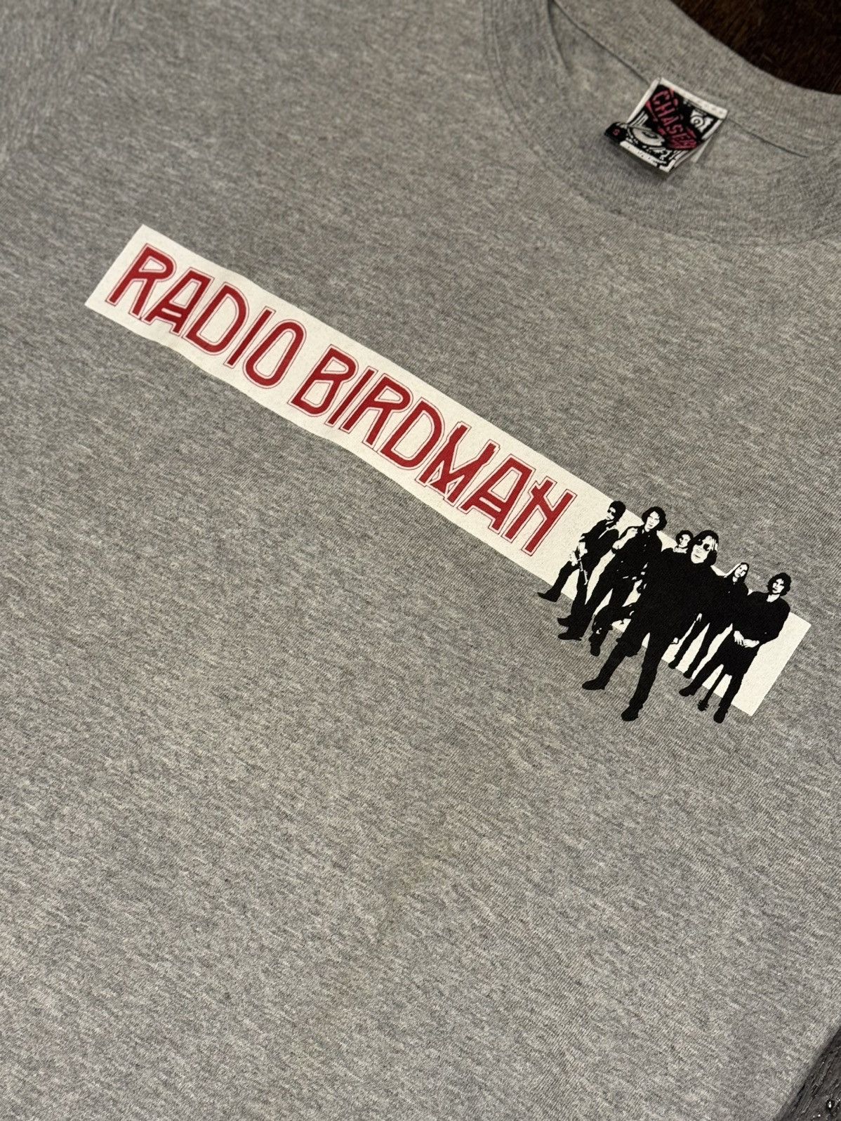 Band Tees × Vintage Radio Birdman Vintage Gray T-Shirt Size US L / EU 52-54 / 3 - 3 Thumbnail