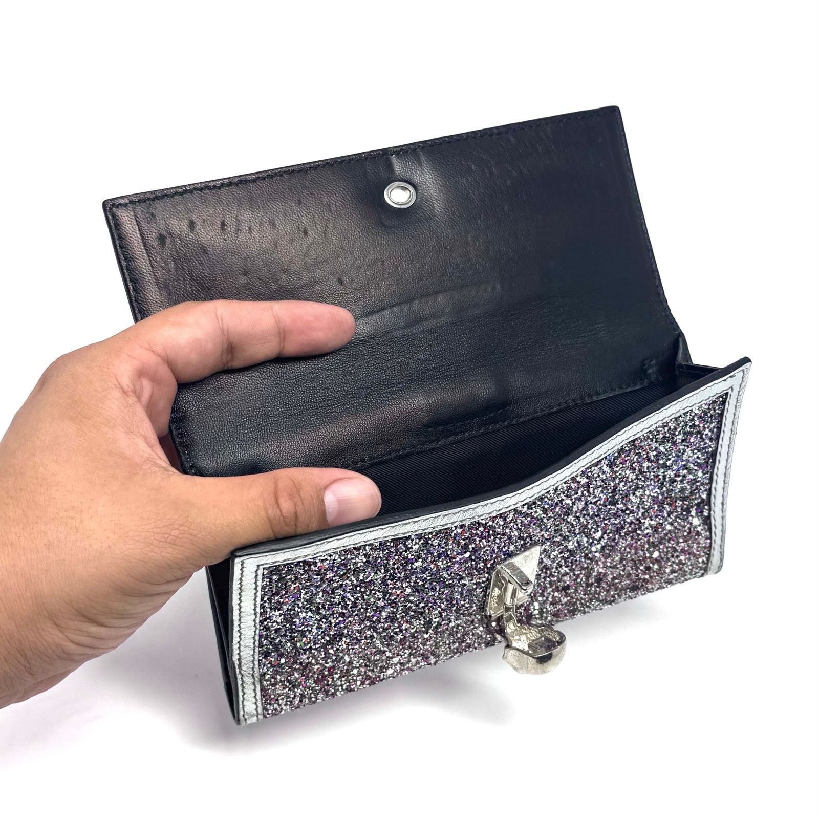 Alexander McQueen Alexander McQueen Glitter Wallet Size ONE SIZE - 6 Thumbnail