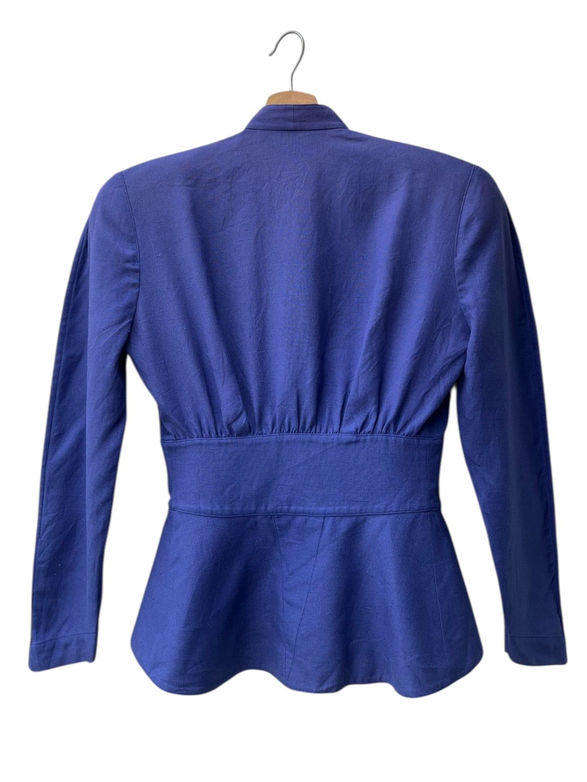 Thierry Mugler Thierry Mugler Buckles Waist Peplum Silhouette Jacket Size XS / US 0-2 / IT 36-38 - 6 Thumbnail