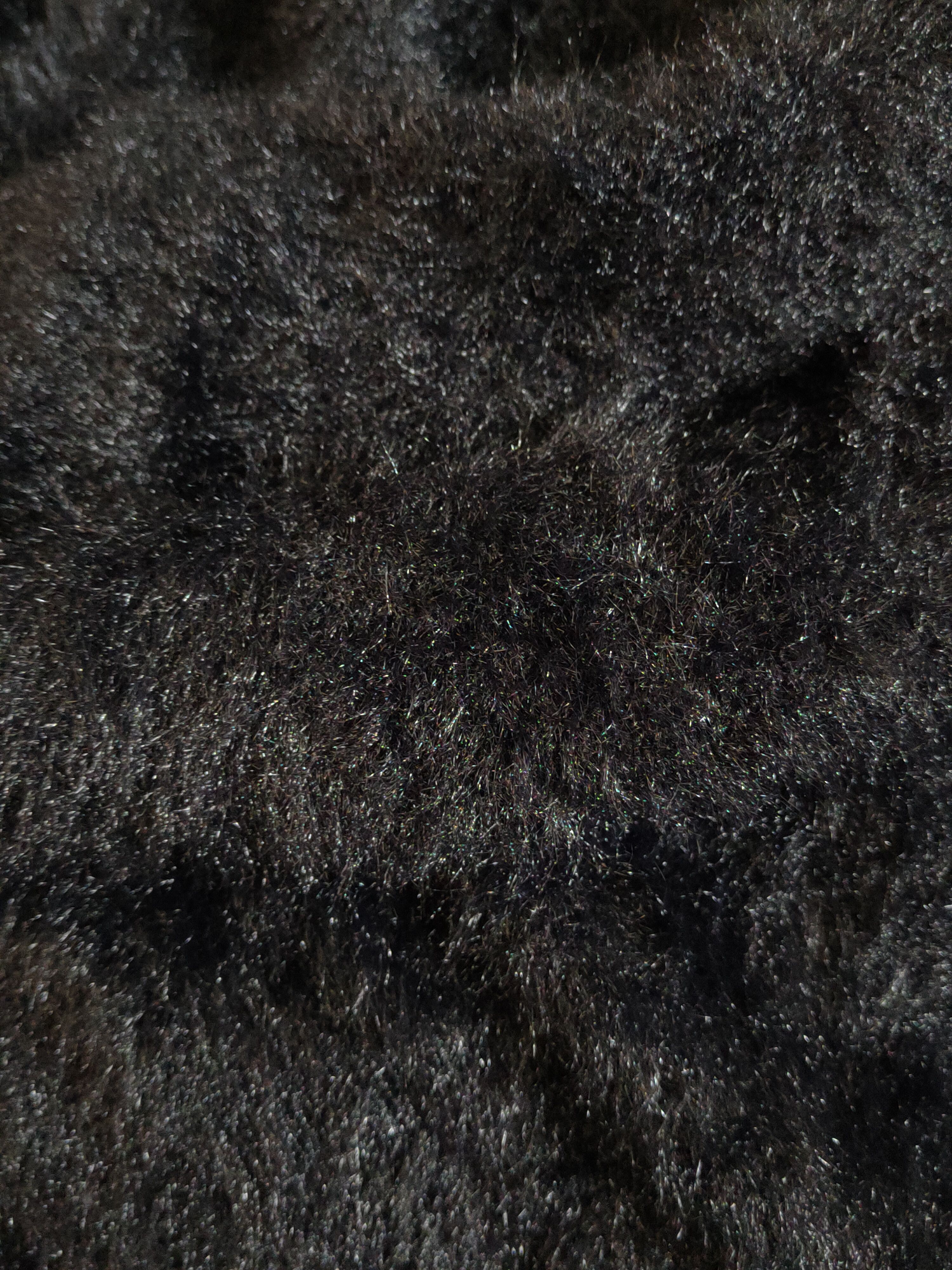 GU GU Black Shag Shaggy Fur Mohair Knitwear Cardigan #S1941 Size S / US 4 / IT 40 - 11 Thumbnail